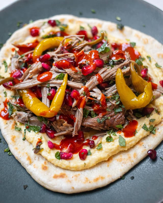 Mob — Slow Roast Lamb Flatbreads
