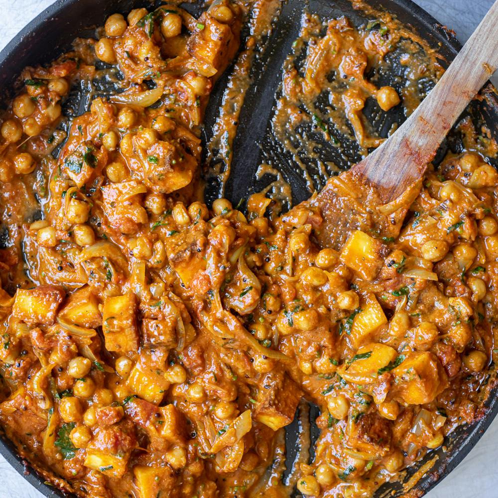 Chickpea Paneer Curry
