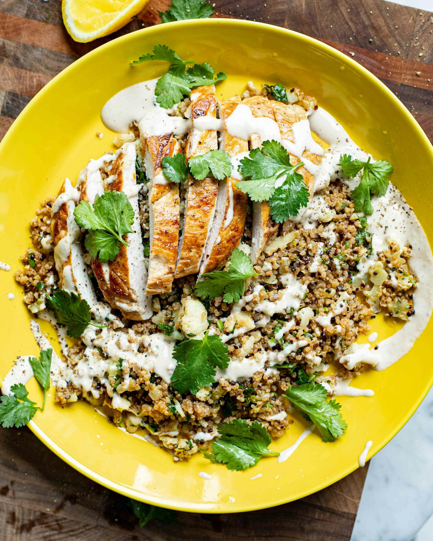 Chargrilled Chicken With Spiced Rice