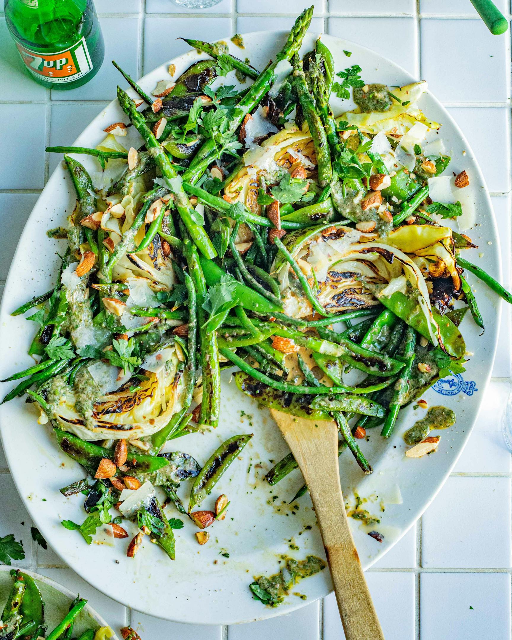 Ultimate Charred Greens Plate