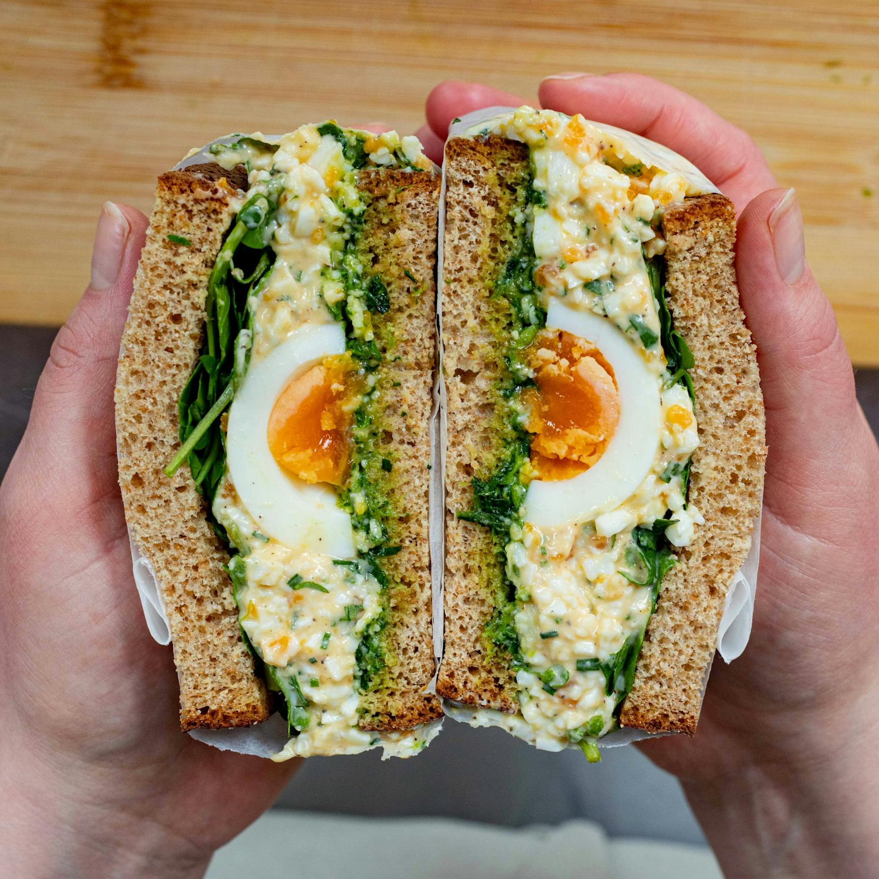 Ultimate Egg Cress Sandwich