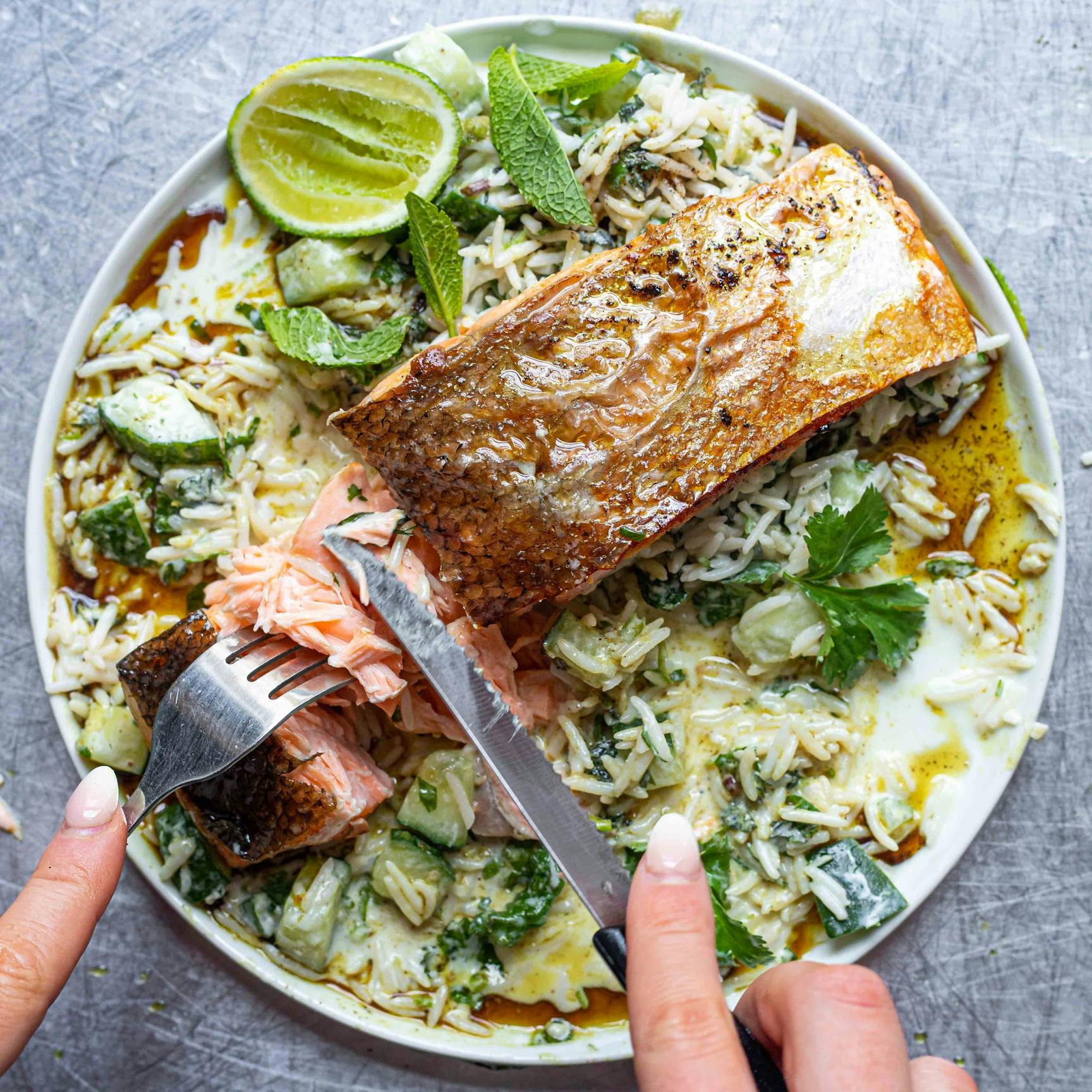 Sizzle Butter Salmon