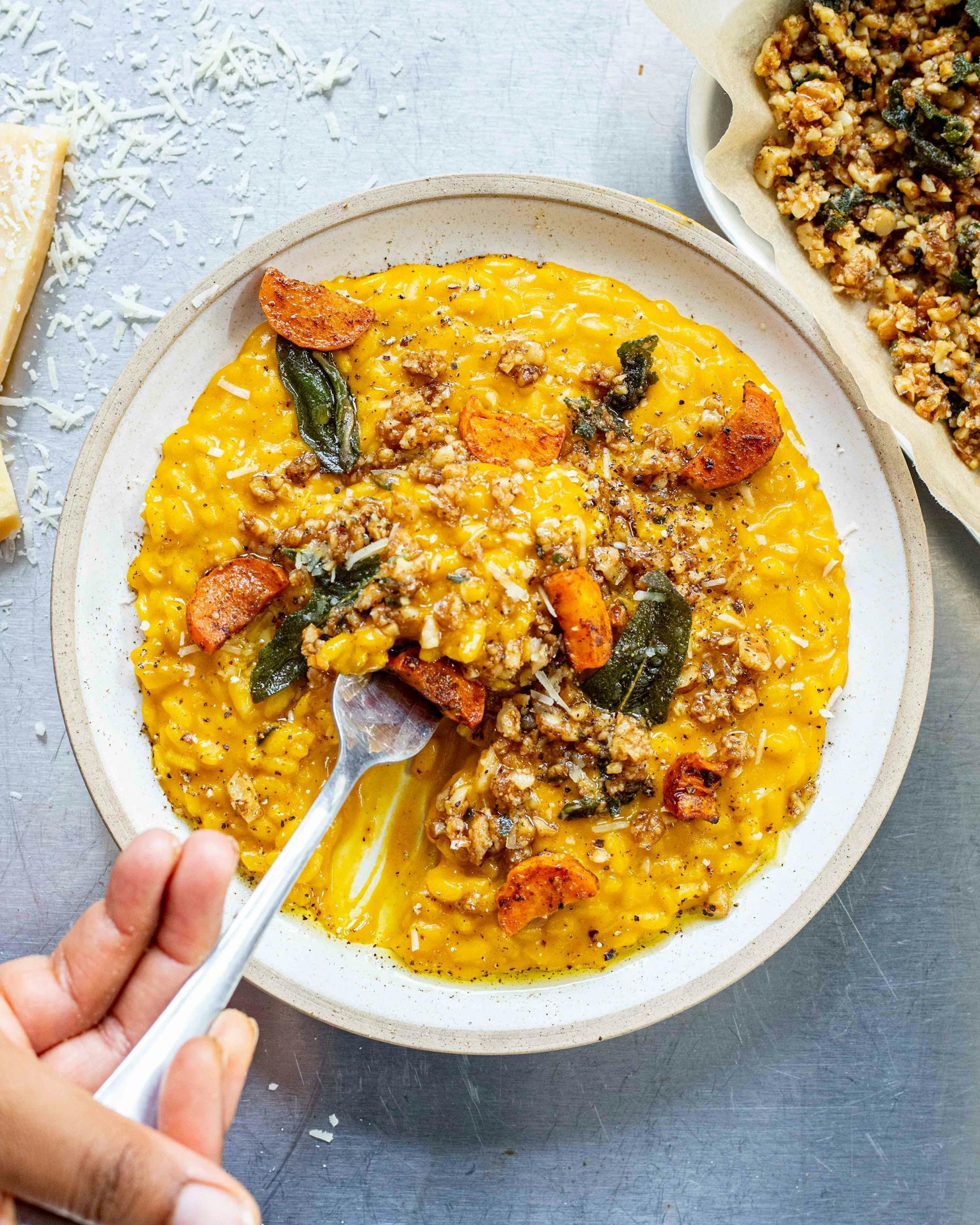 Spiced Carrot Risotto