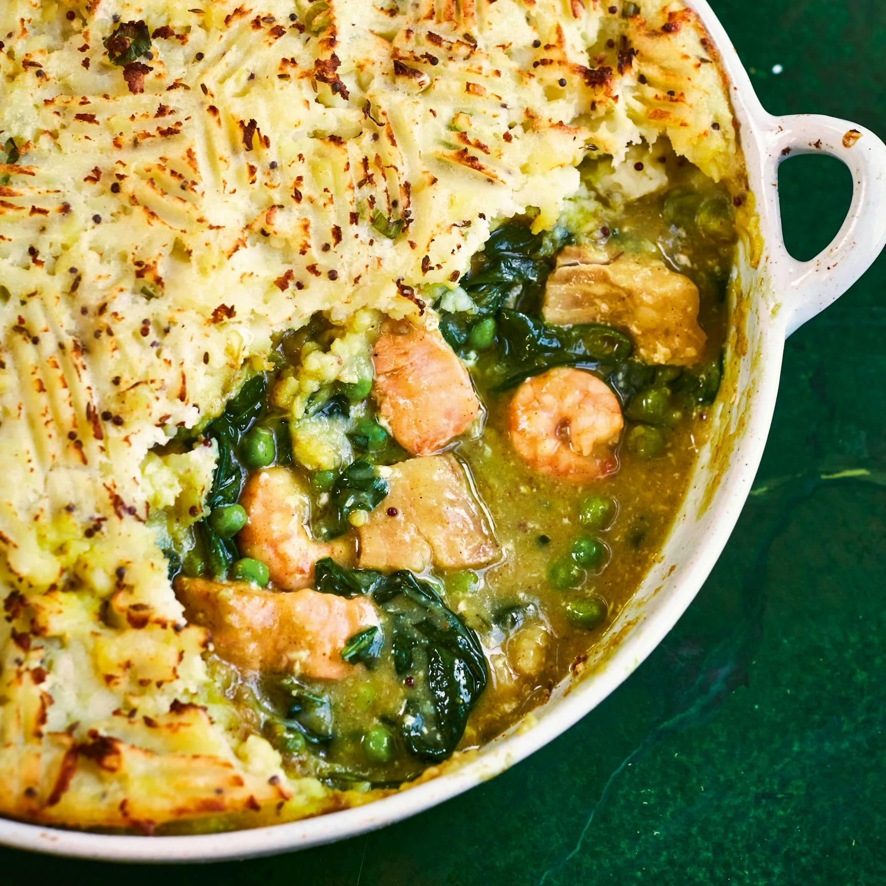 Curried Fish Pie