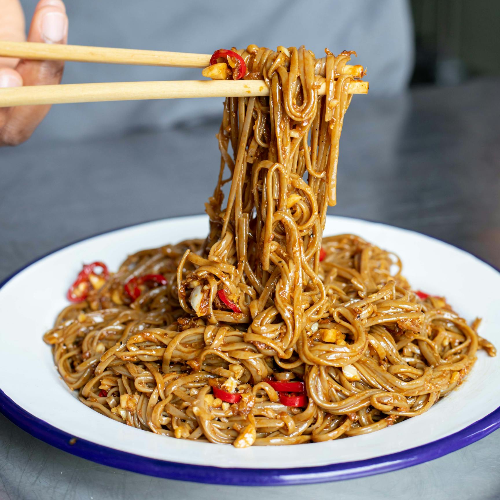 Sizzling Sichuan Noodles
