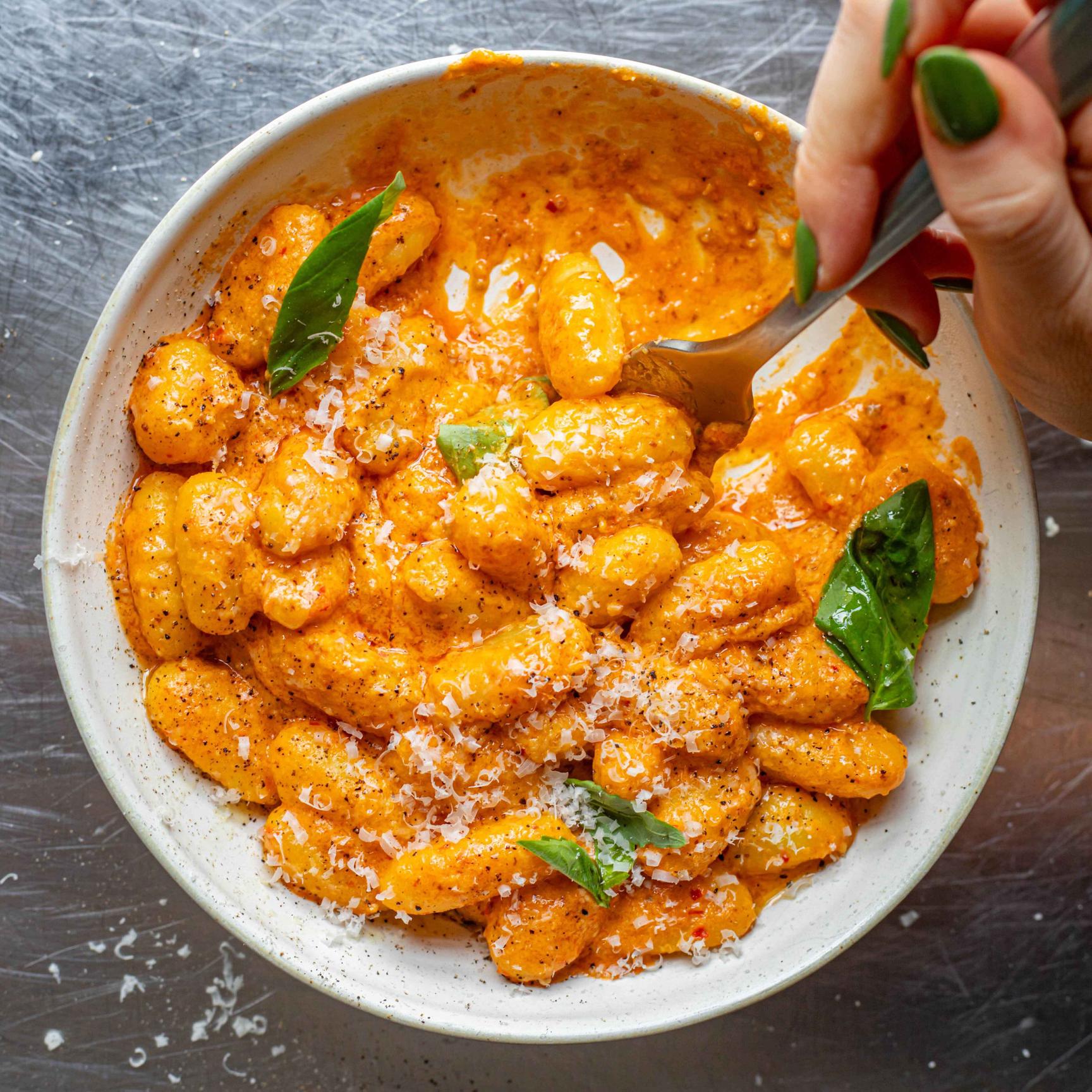 Creamy Bacon & Pesto Gnocchi | Best Gnocchi Recipe | Mob
