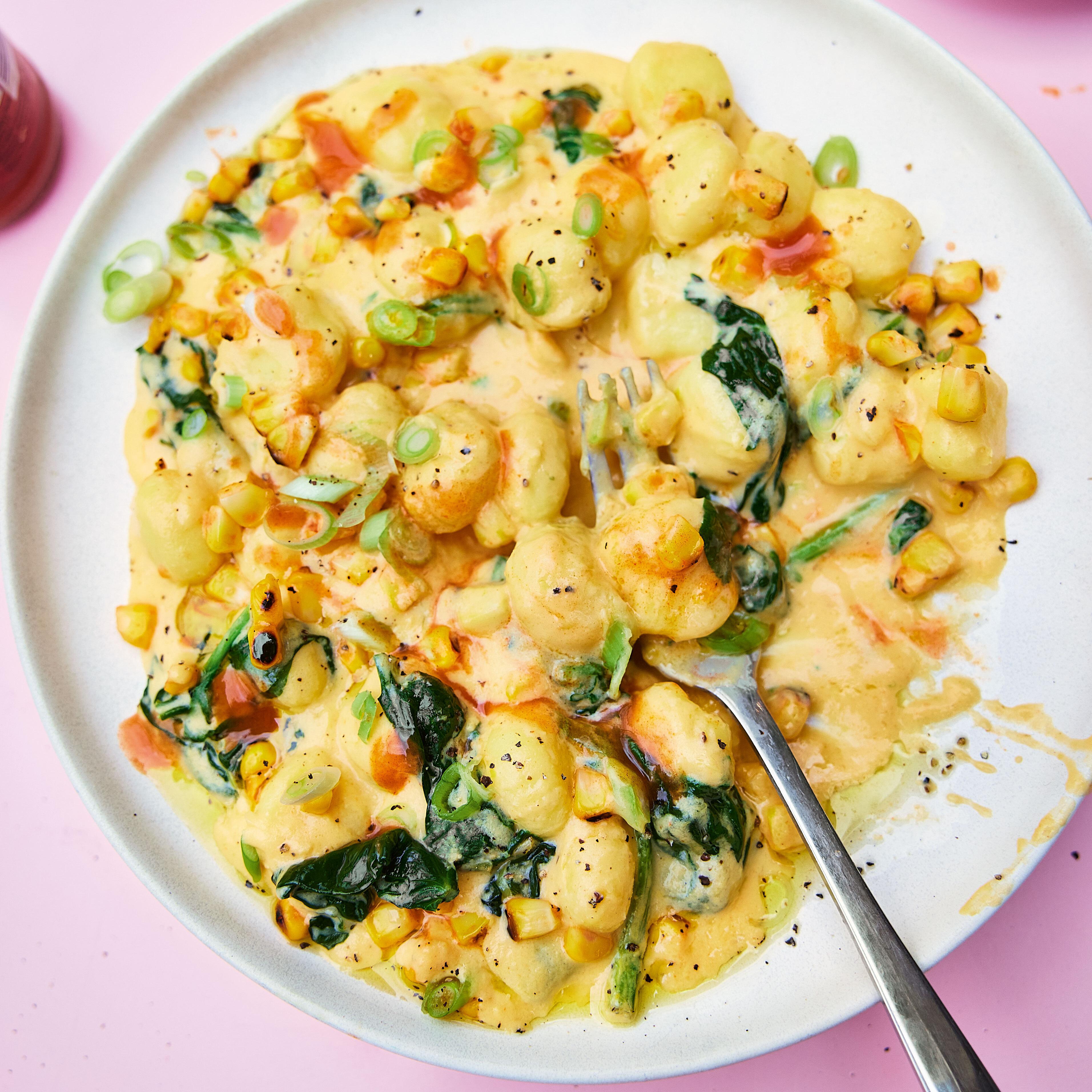 Corn Ricotta Gnocchi