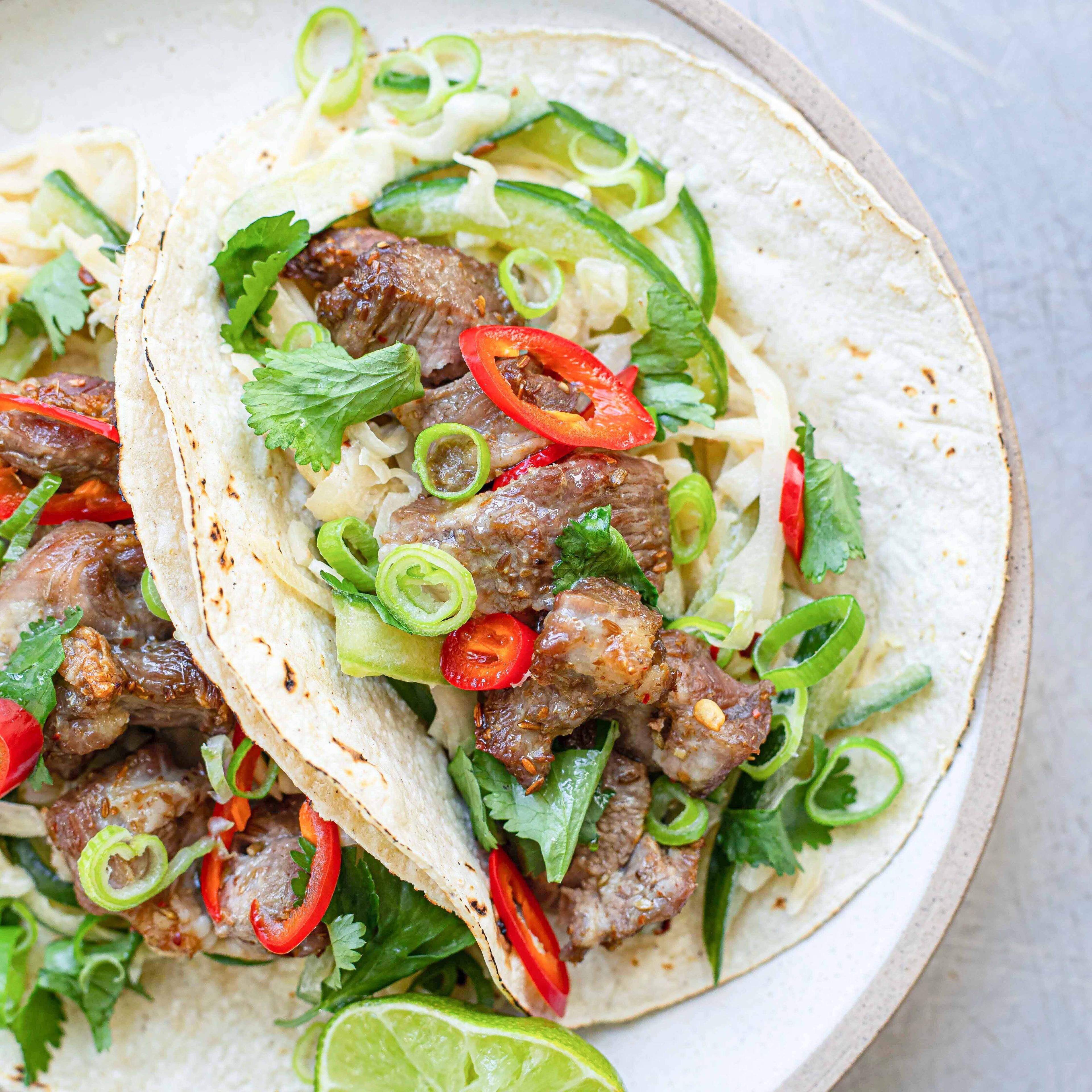 Cumin Lamb Tacos Recipes