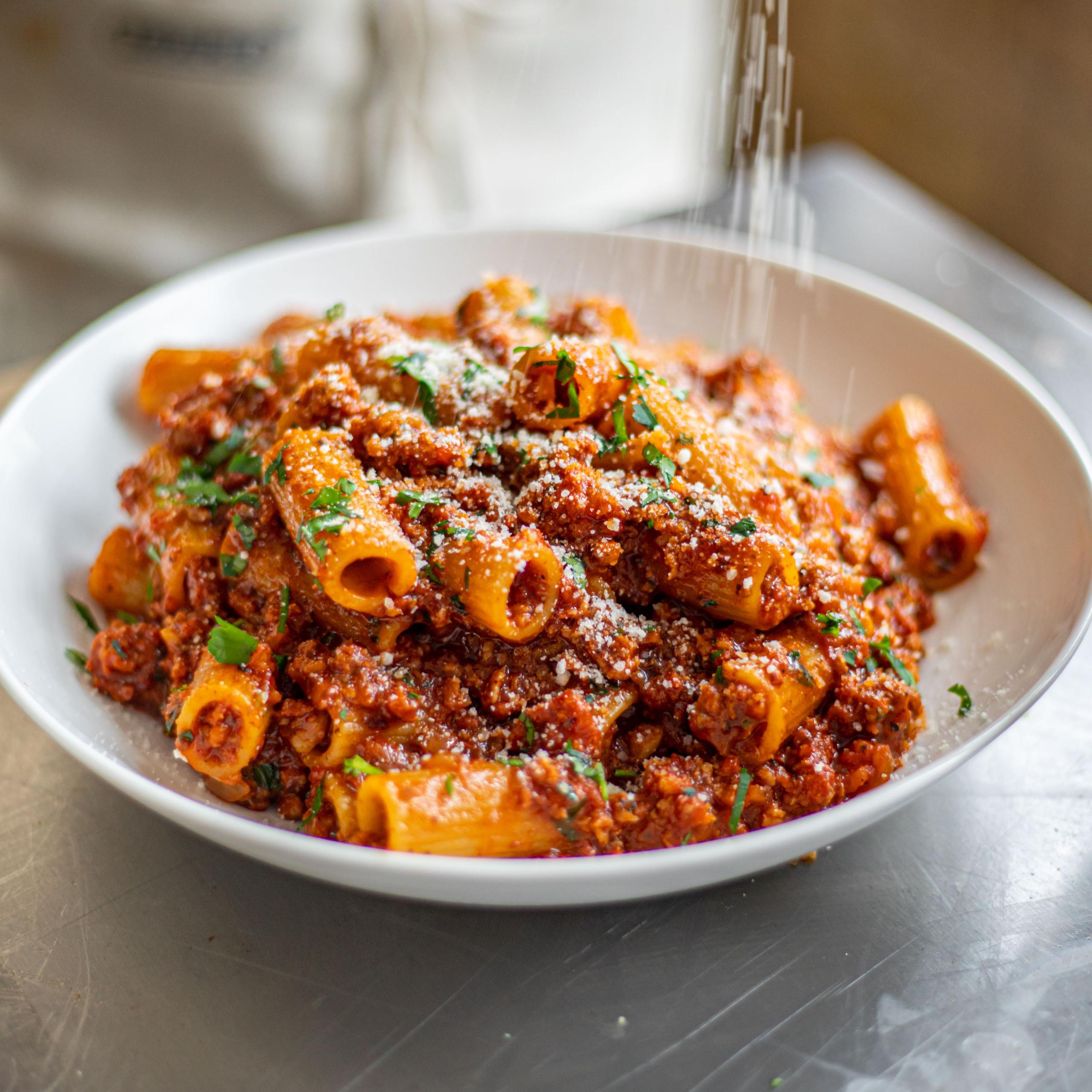 FLAVA IT Sausage and Chorizo Ragù