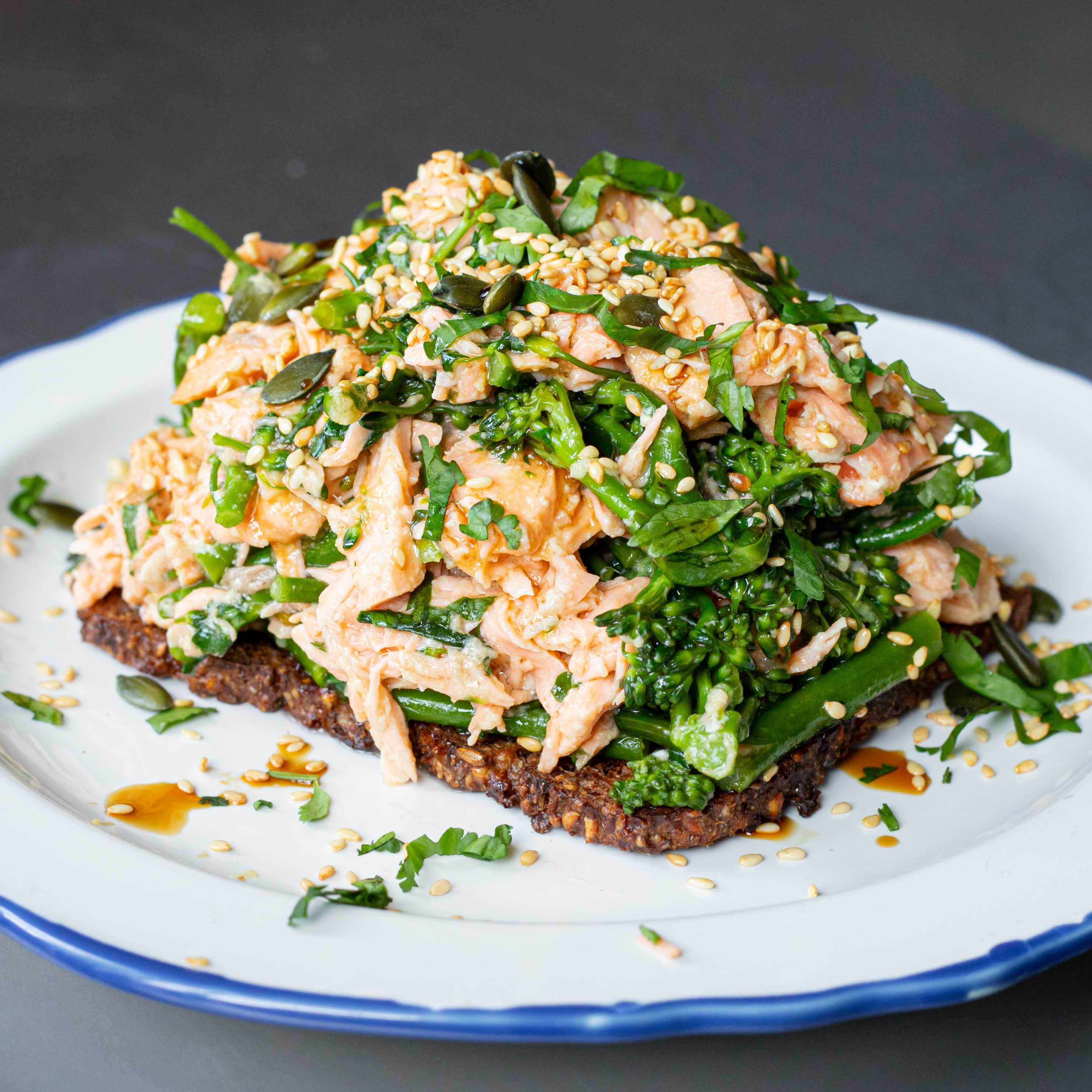 Salmon Coriander Miso Smoosh