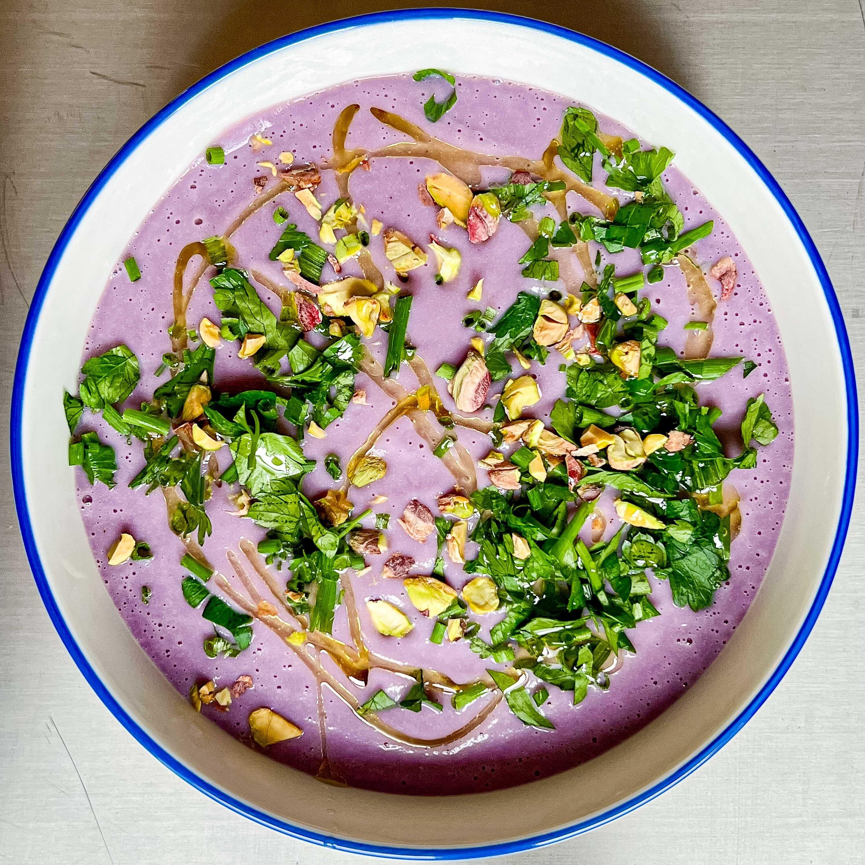 Purple Cabbage Soup