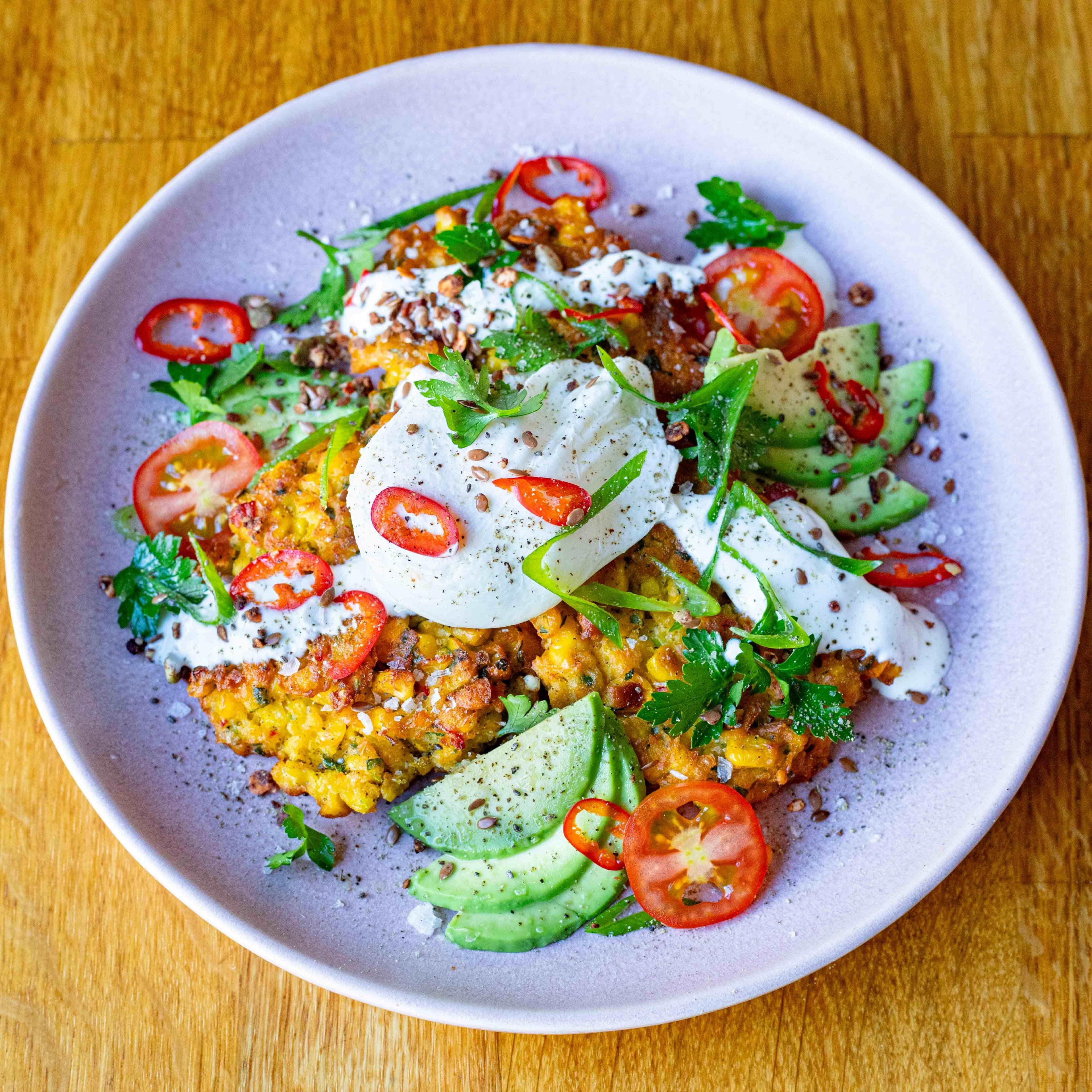 Sweetcorn Fritters