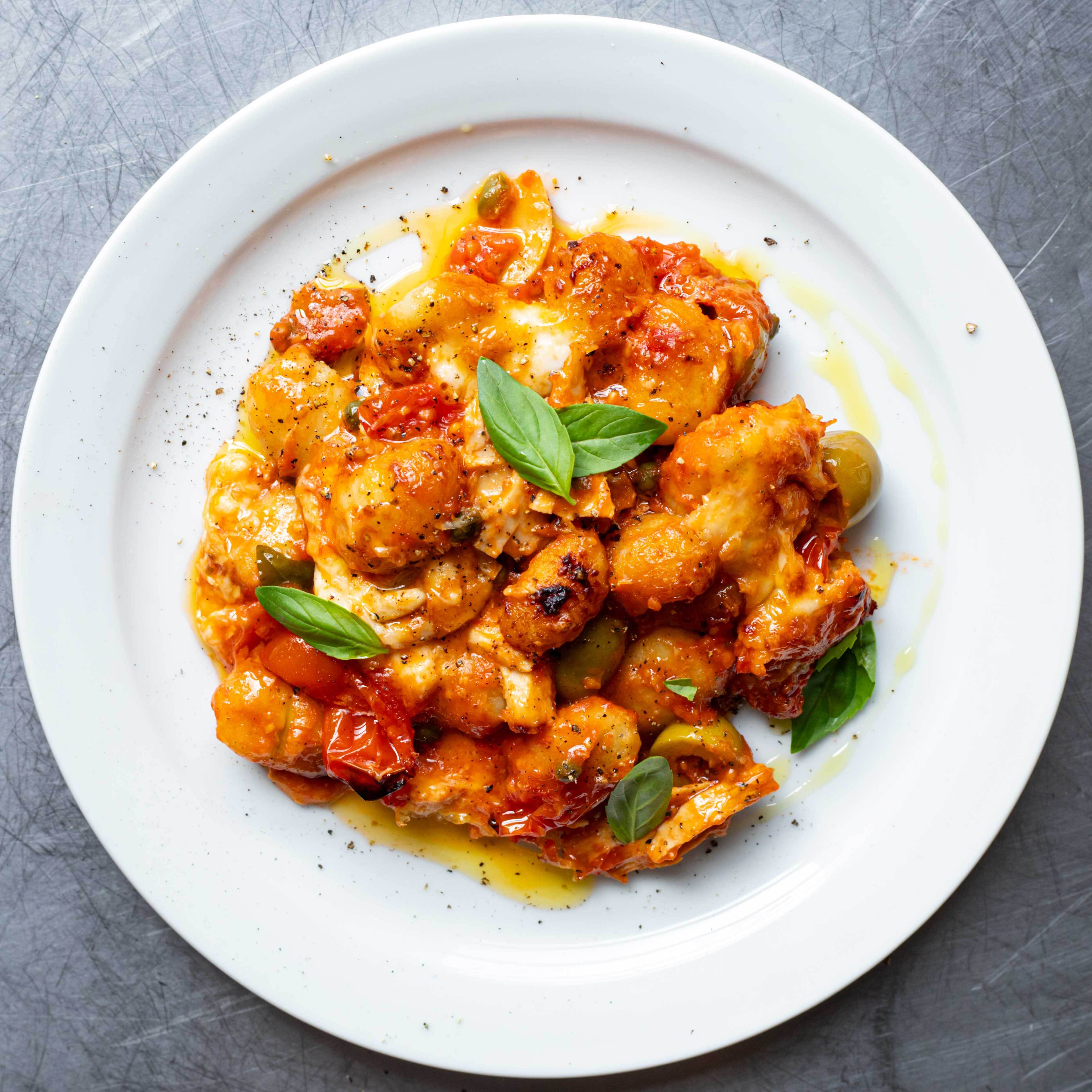 Spicy Tuna Gnocchi Bake