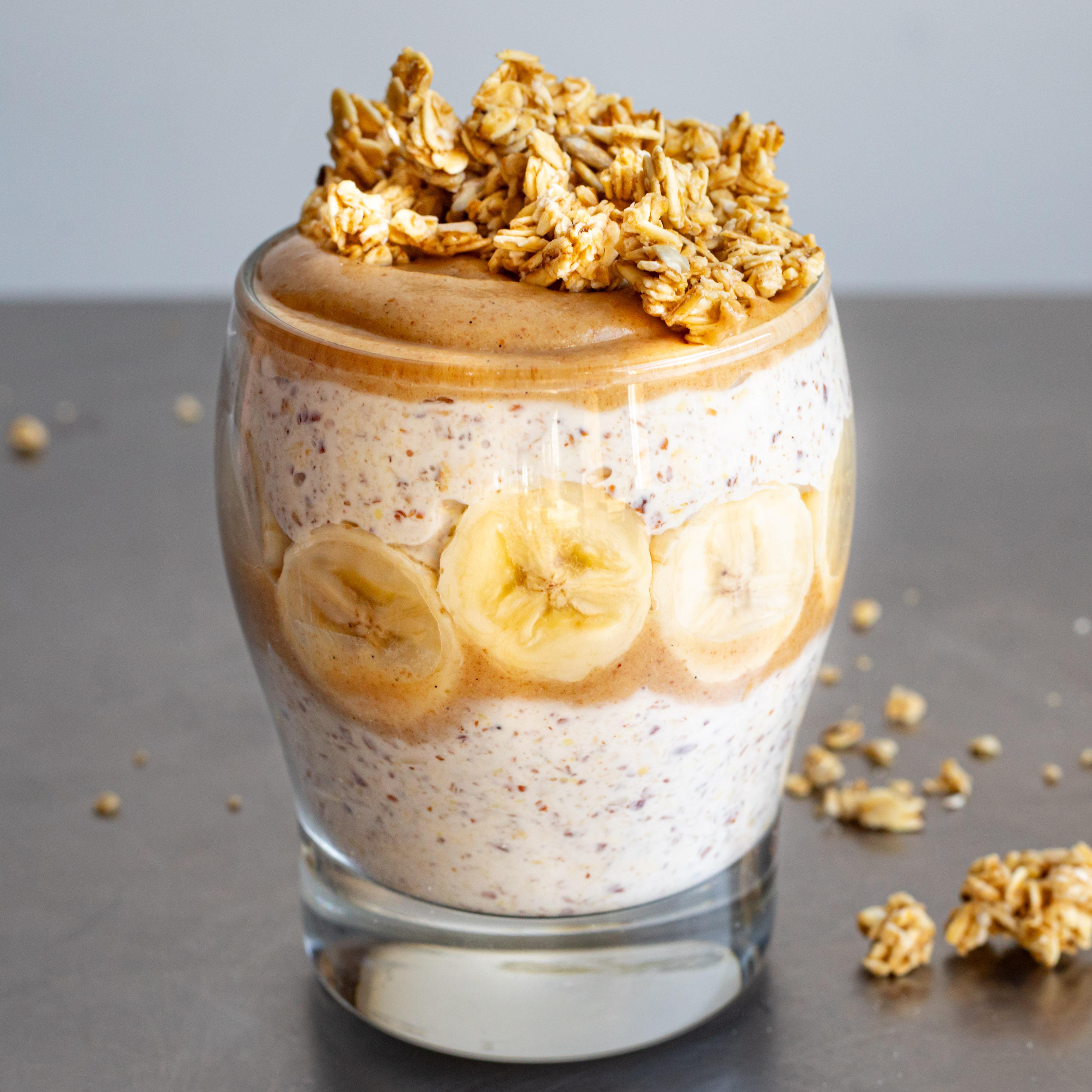 Banoffee Overnight Oats