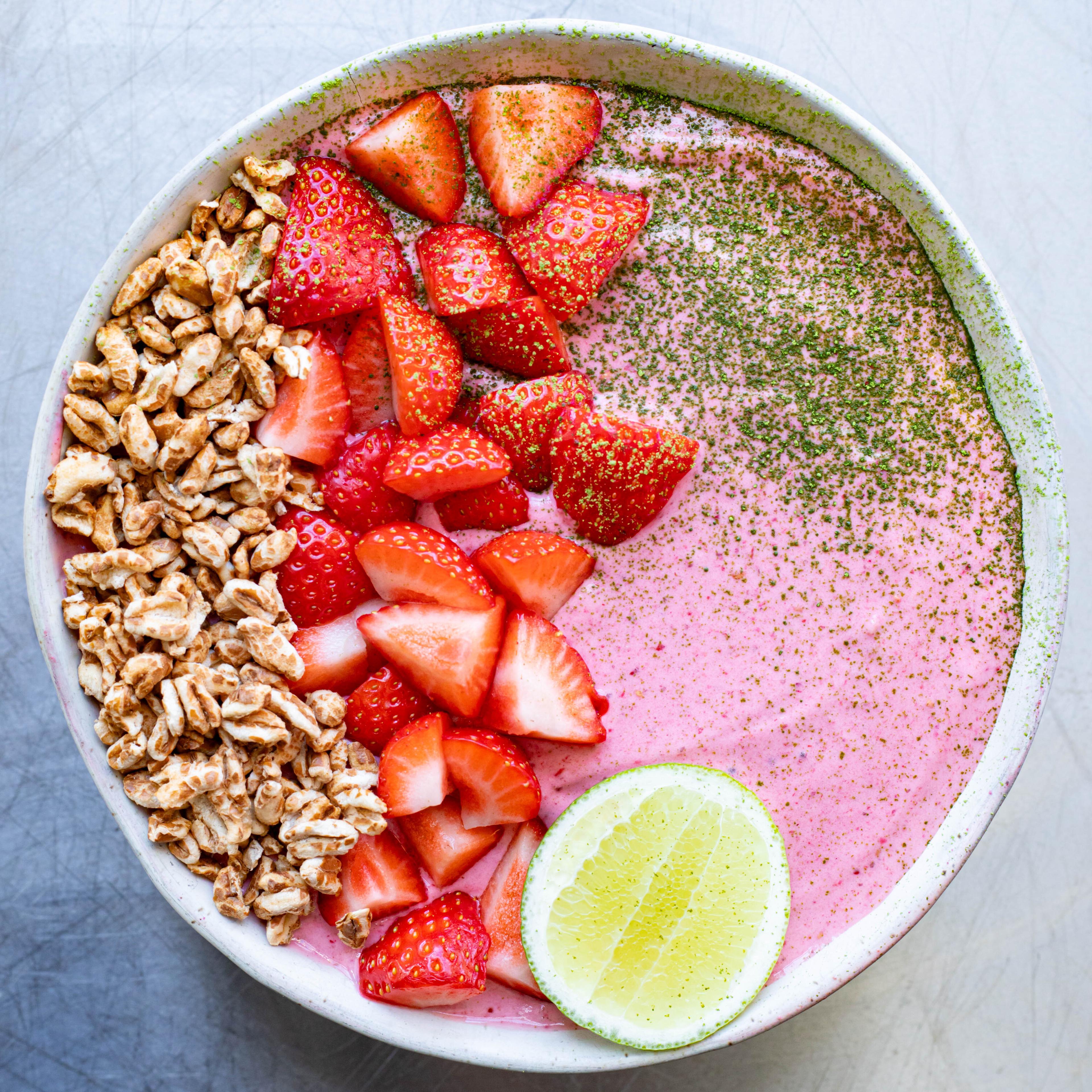 Berry Pink Power Smoothie Bowl