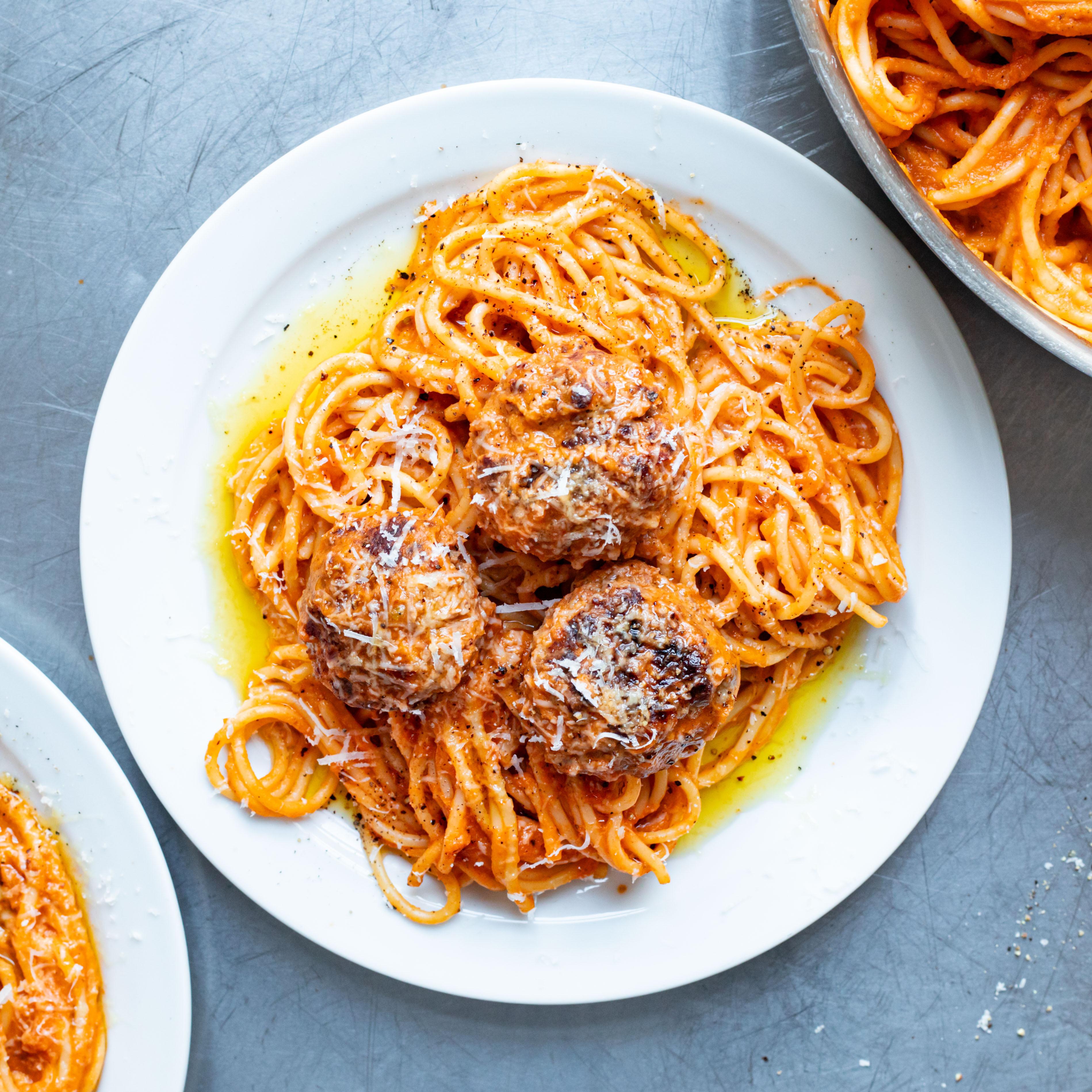 Spaghetti Meatballs With Hidden Veg Sauce