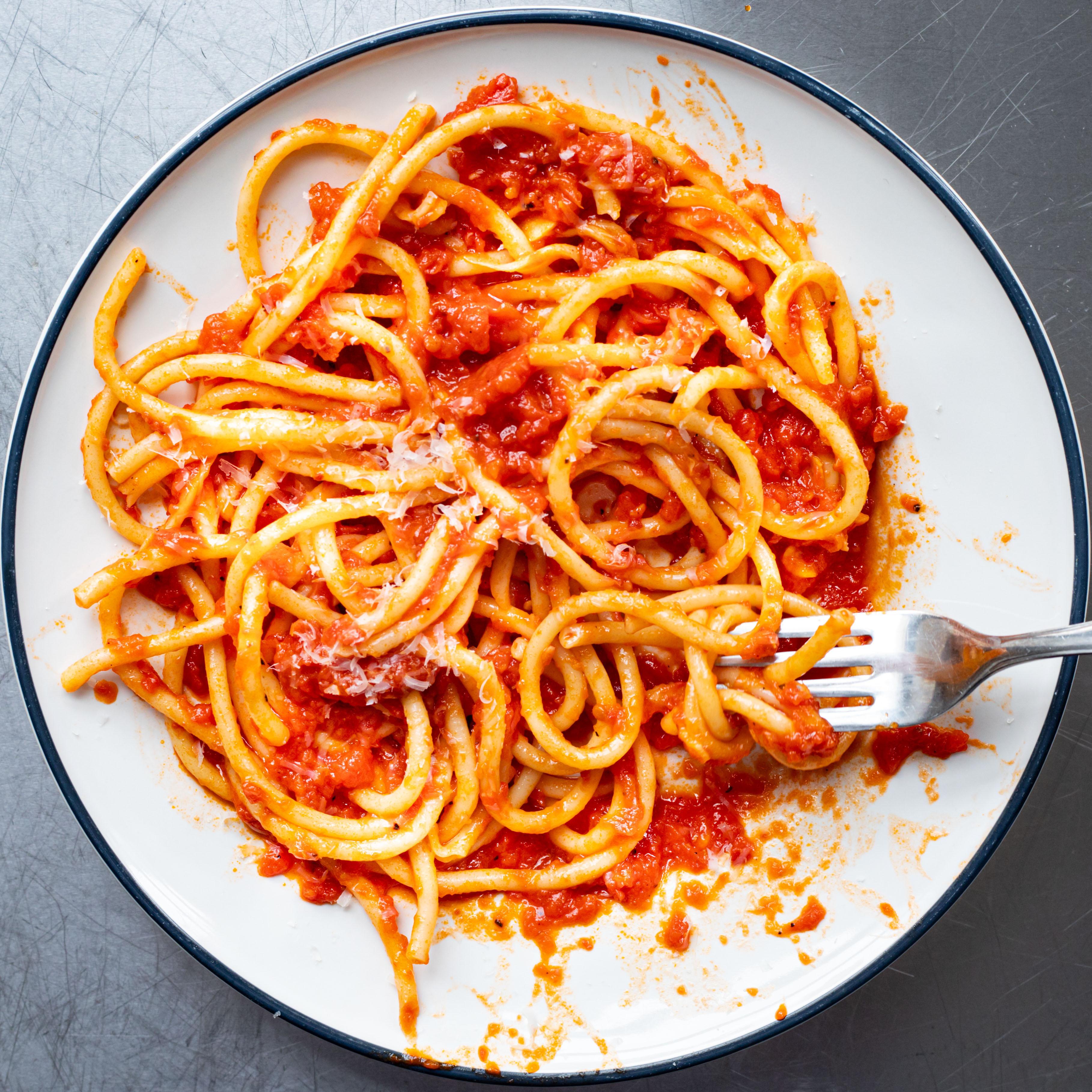 Spicy Tomato Pepper Pasta