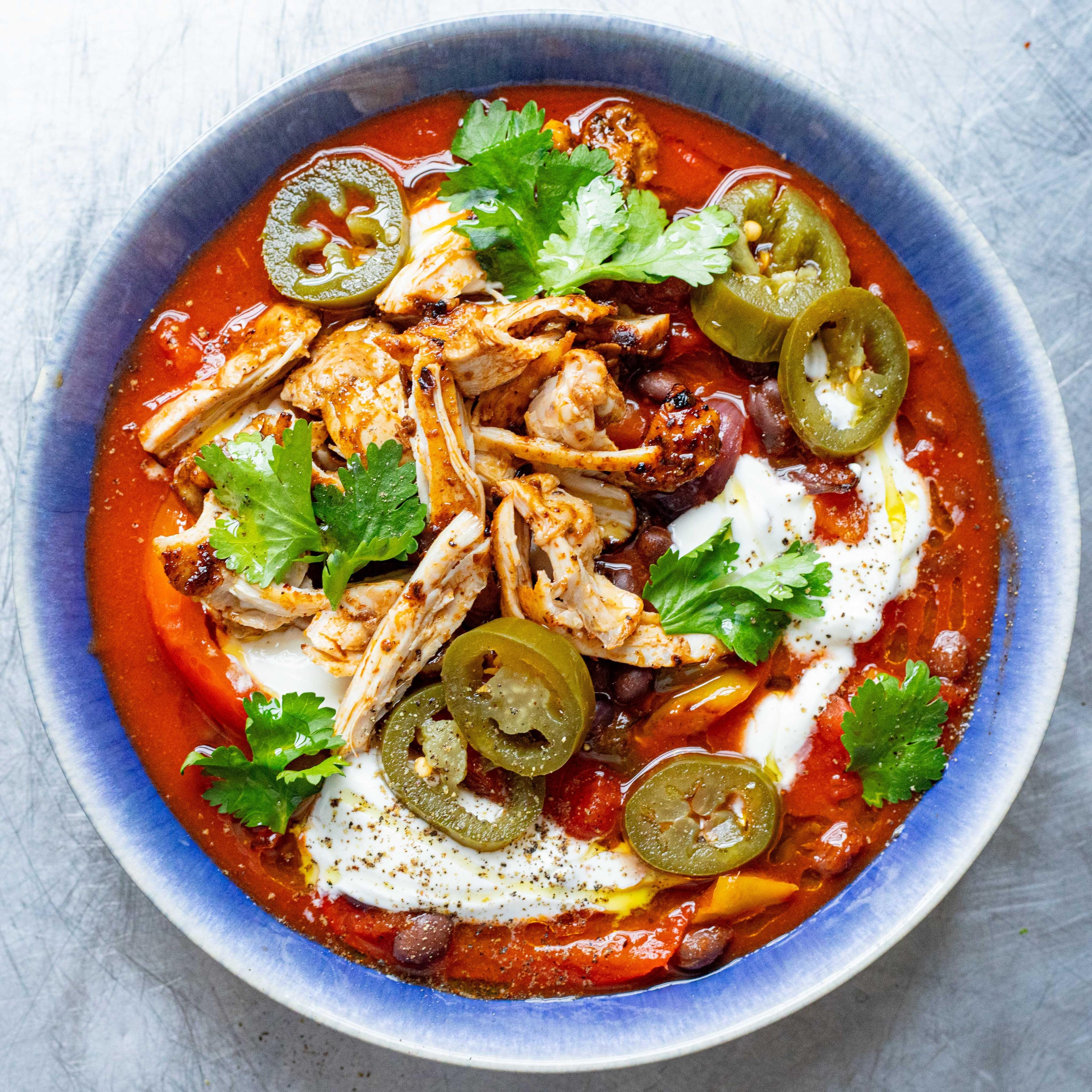 Ancho Chilli Chicken Stew