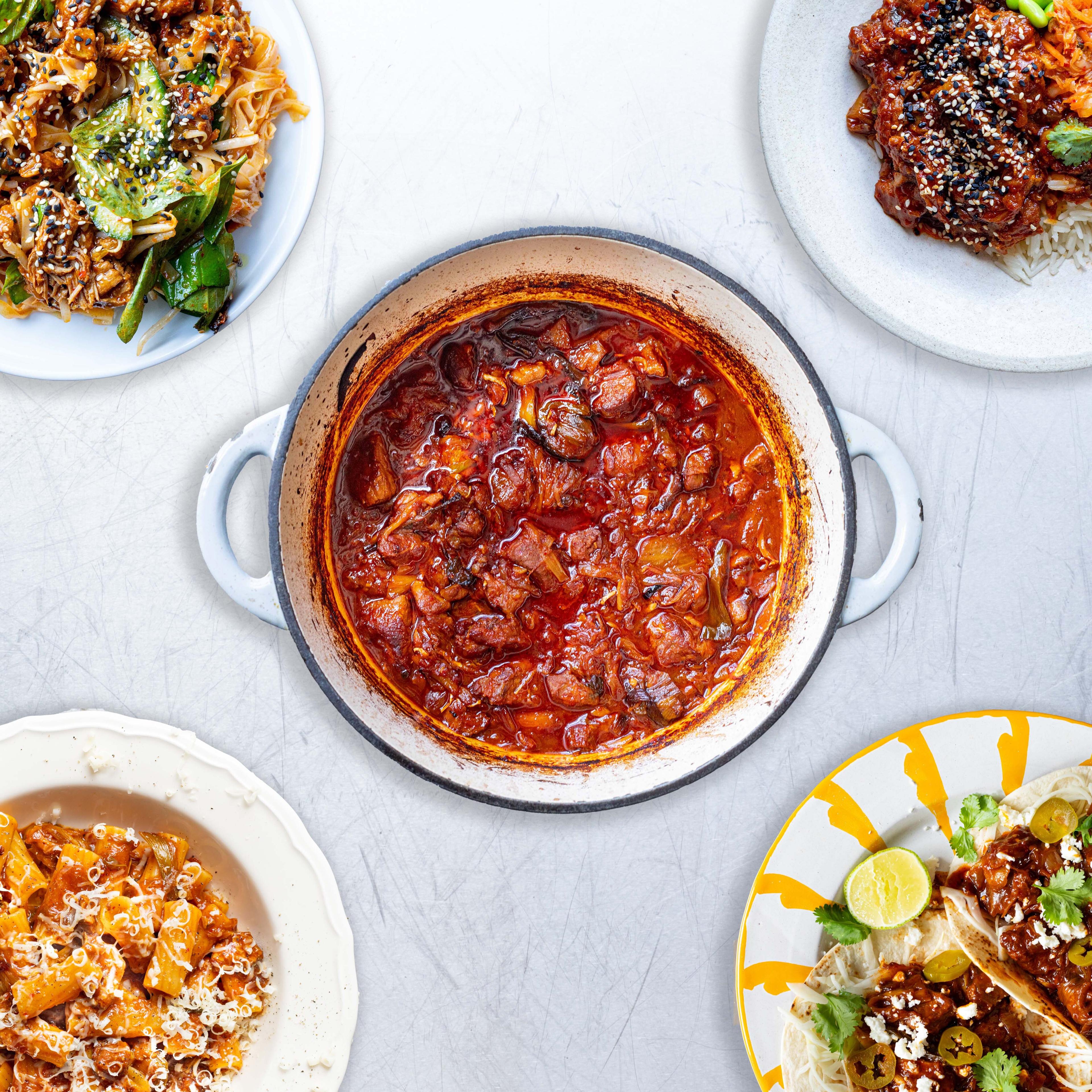 Batch Spicy Pork Ragu