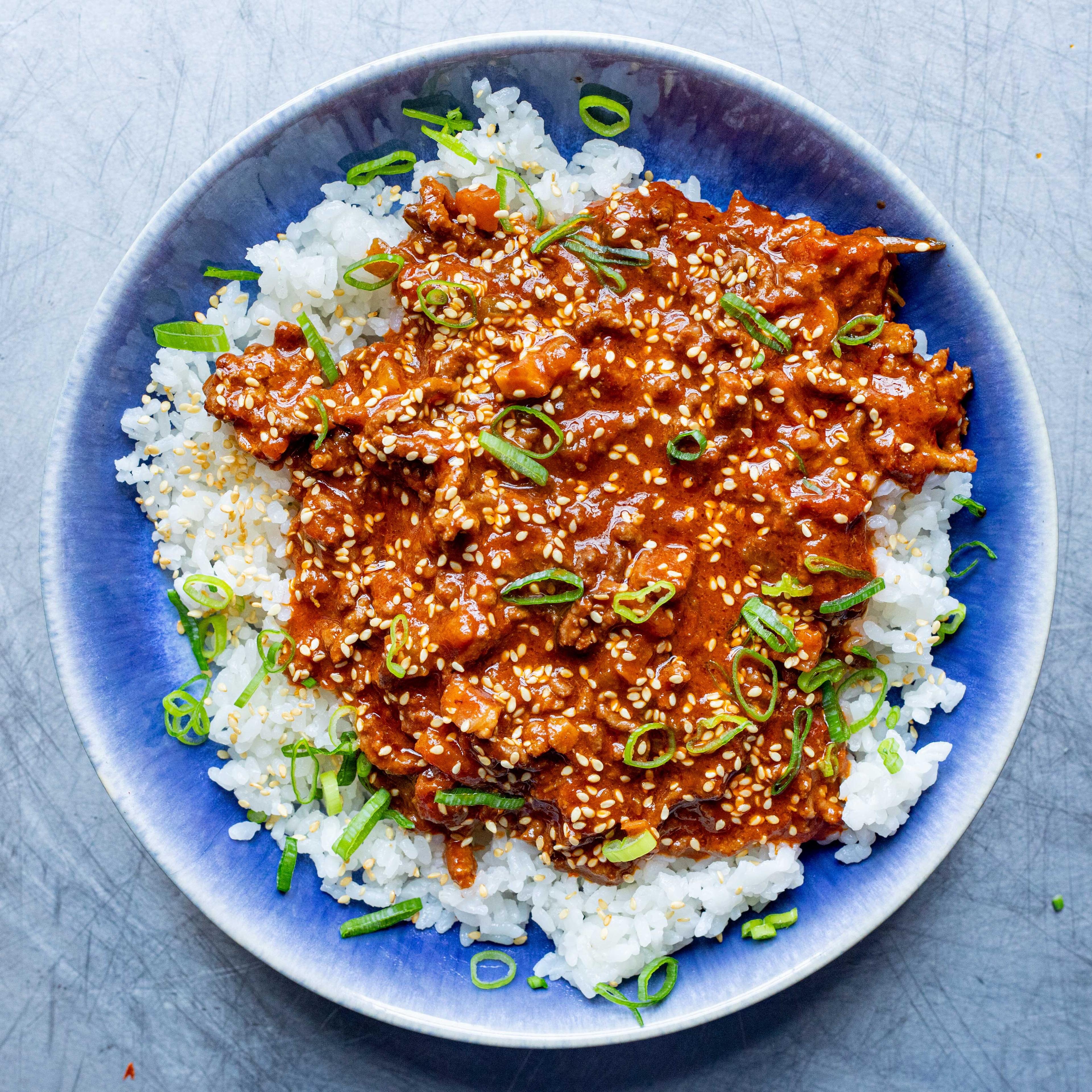 Gochujang Bolognese Rice