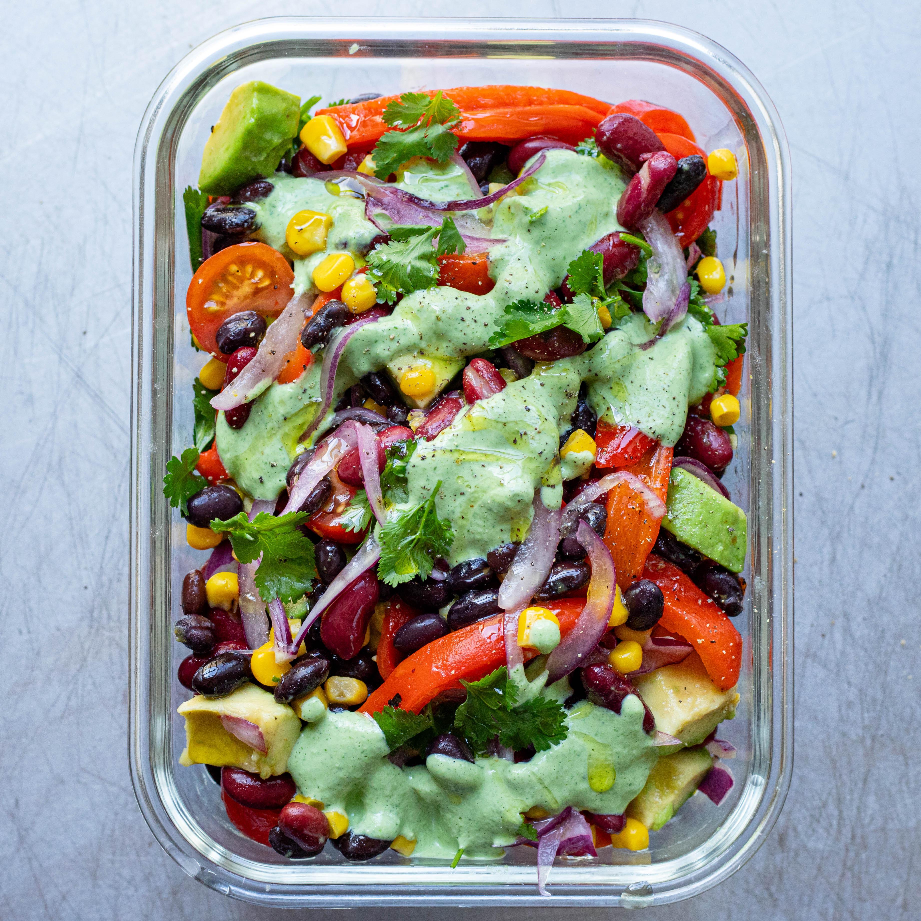 Mexican Dense Bean Salad