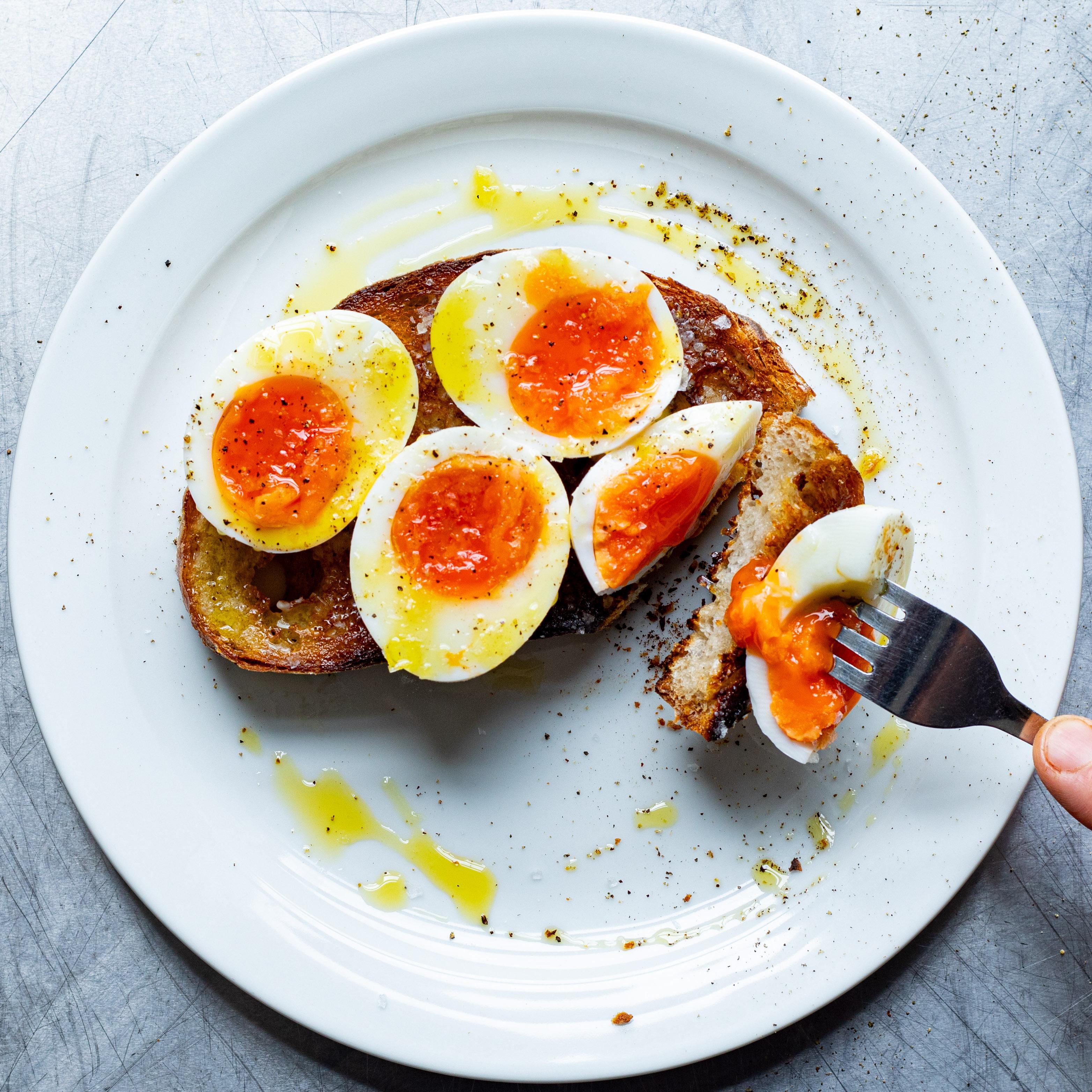 Oozy Jammy Eggs