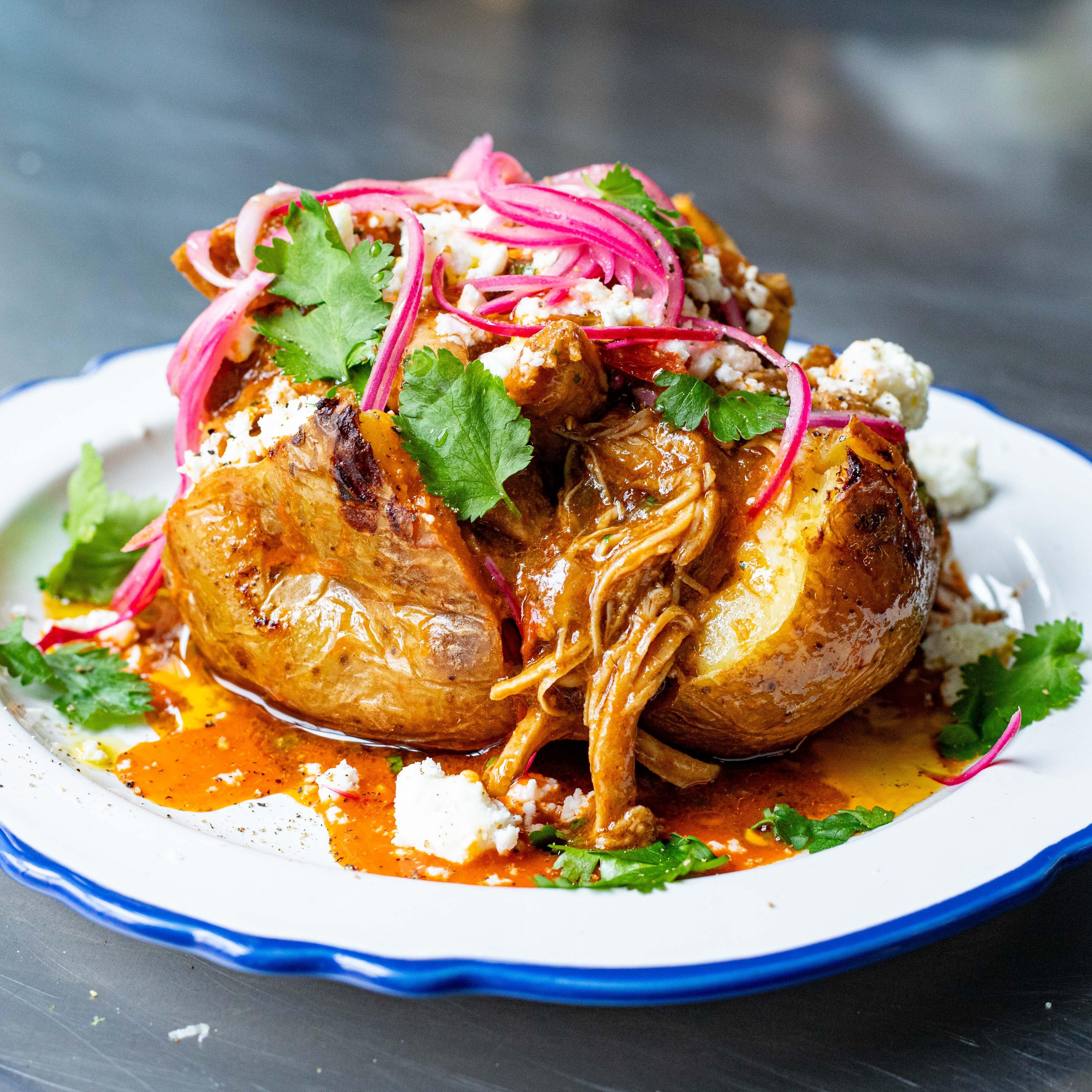 Pulled Chipotle Chicken Jacket Potato
