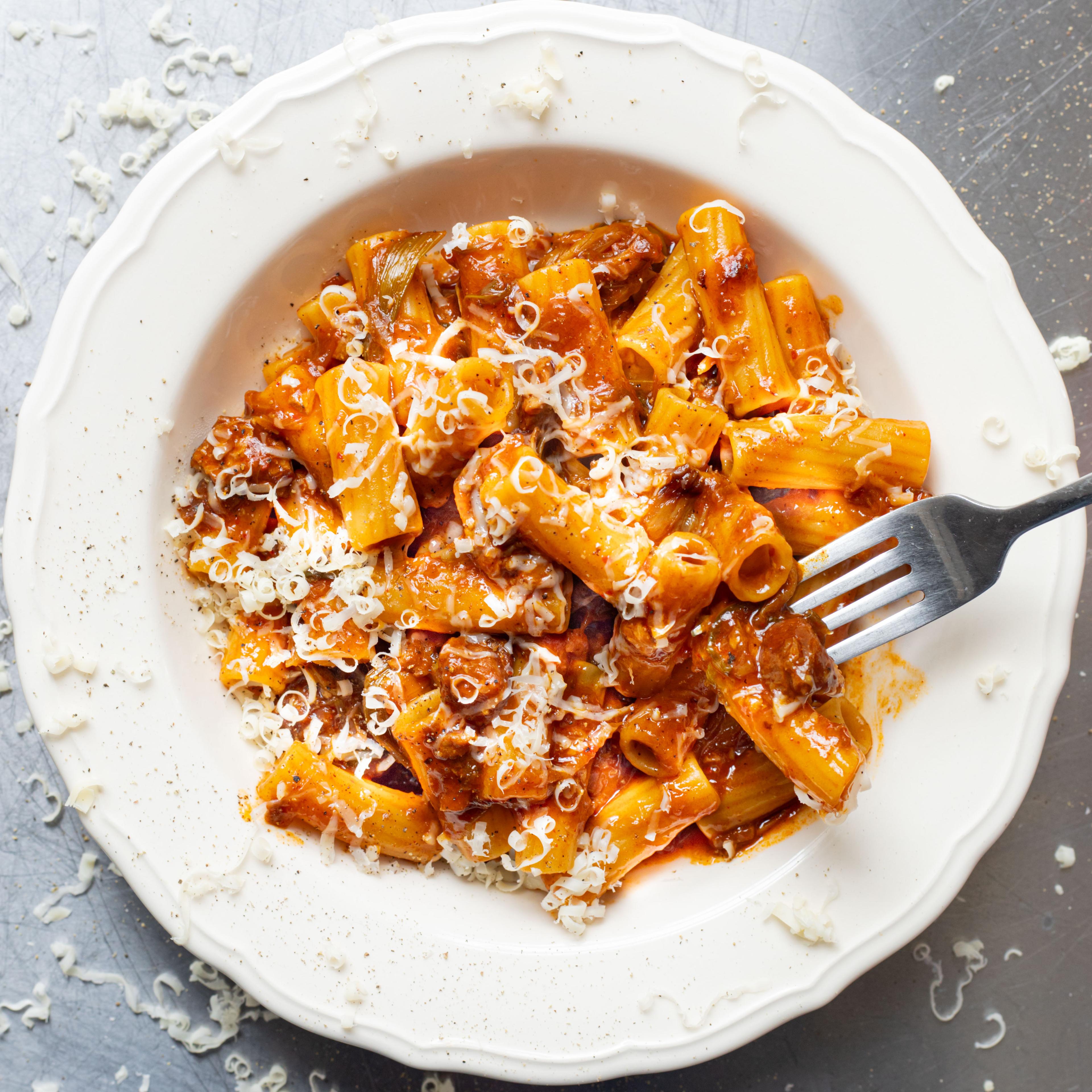 Spicy Porky Pasta