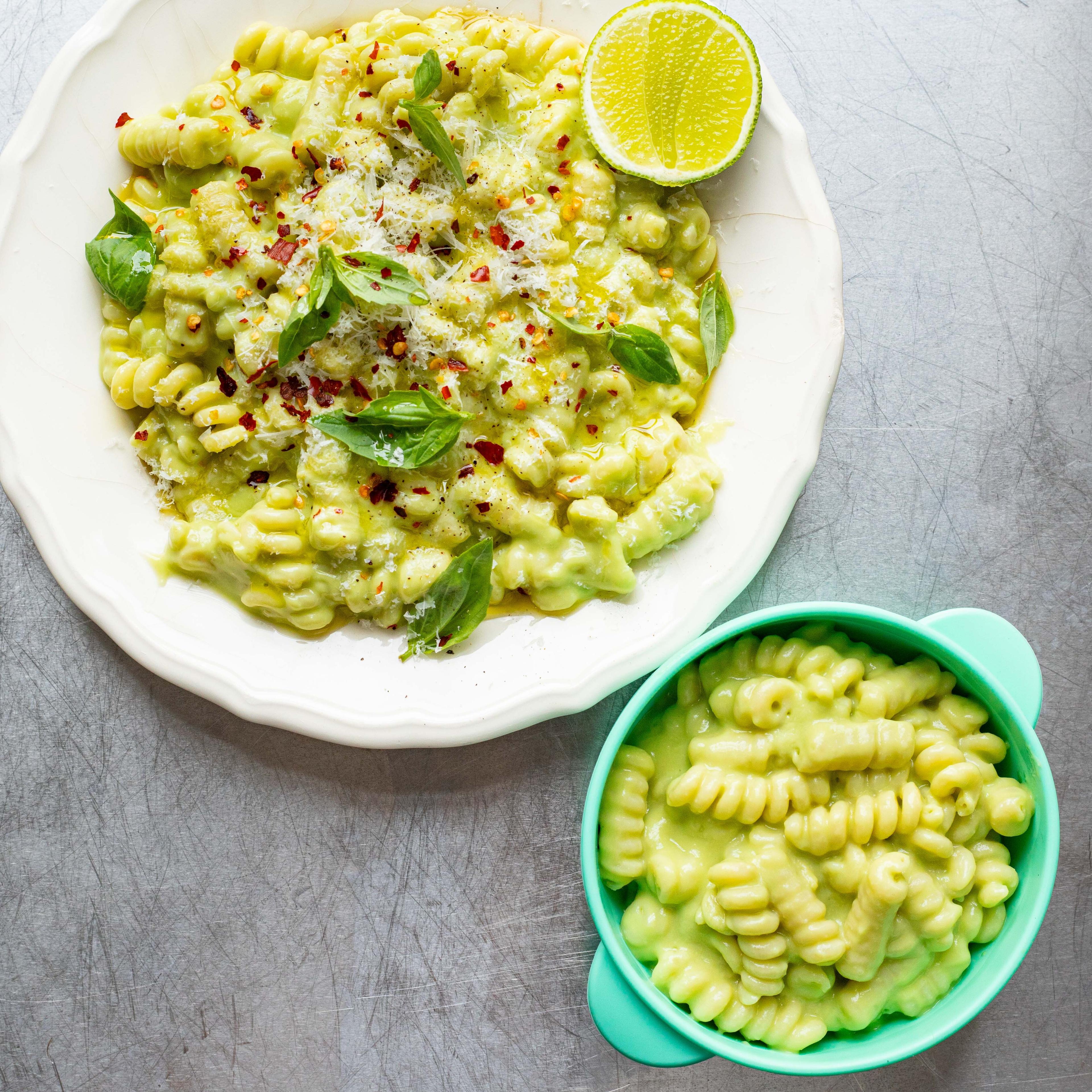 Creamy Avo Lime Pasta