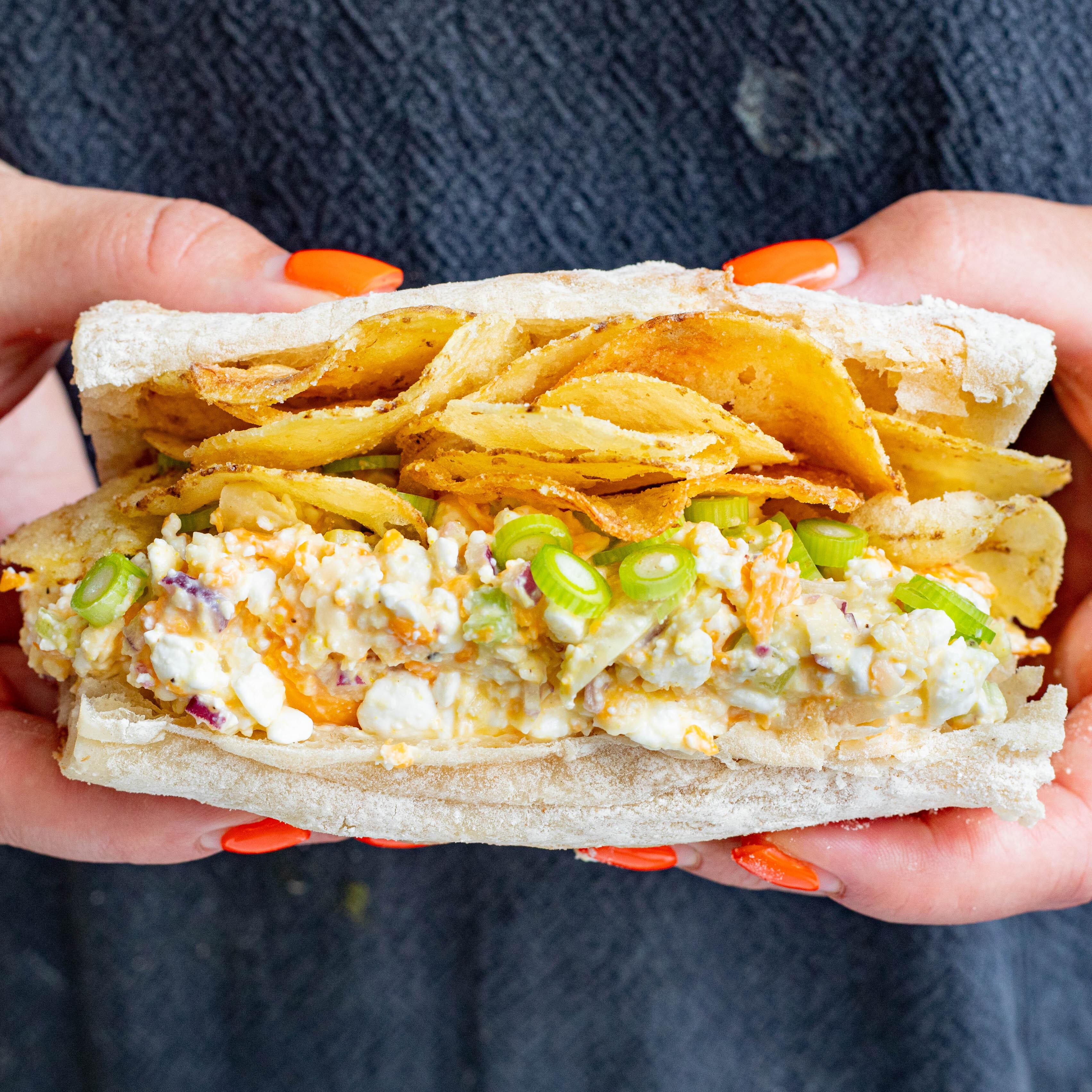 High Protein Cheese Pickled Onion Sandwich Filler