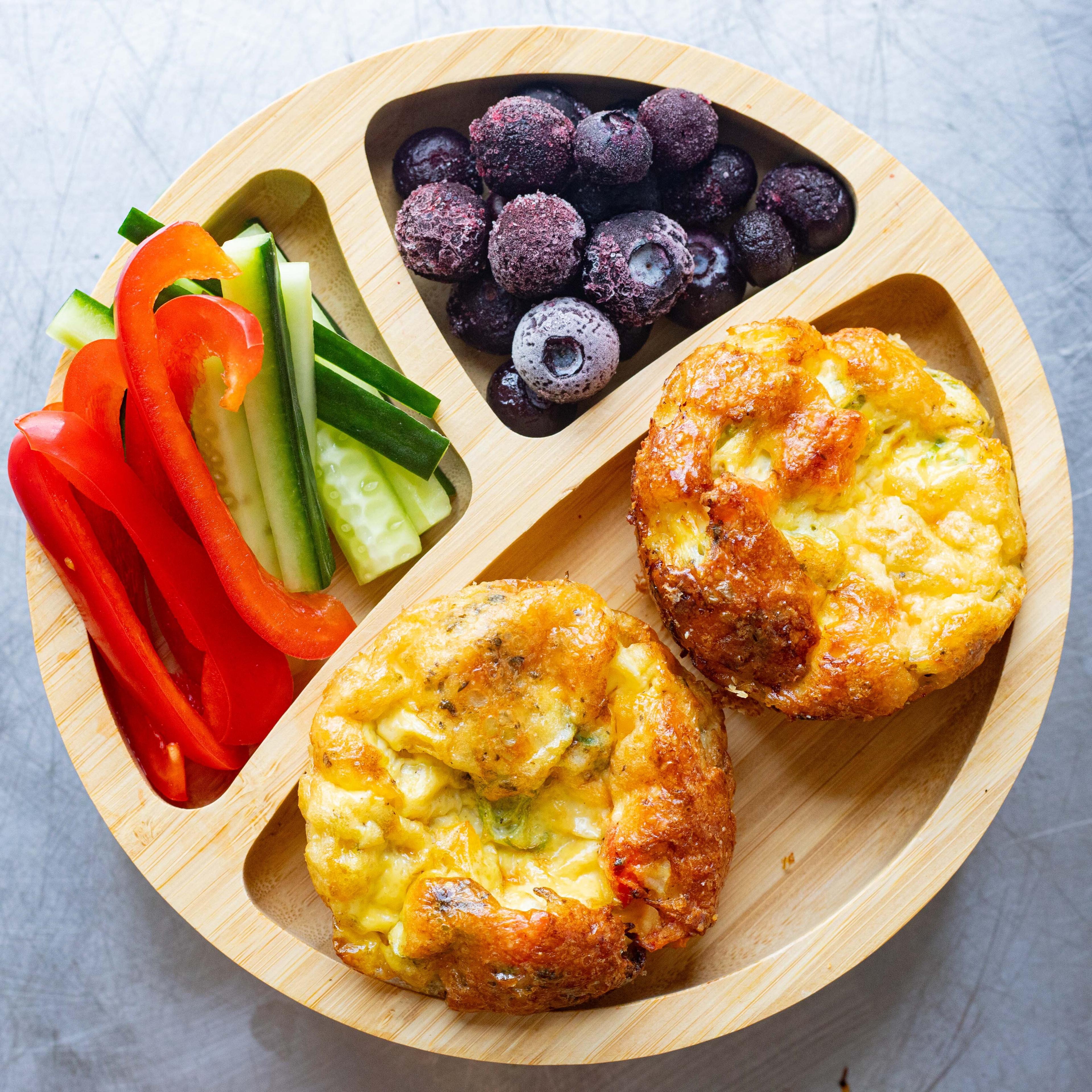 Mini Baked Pepper Frittatas