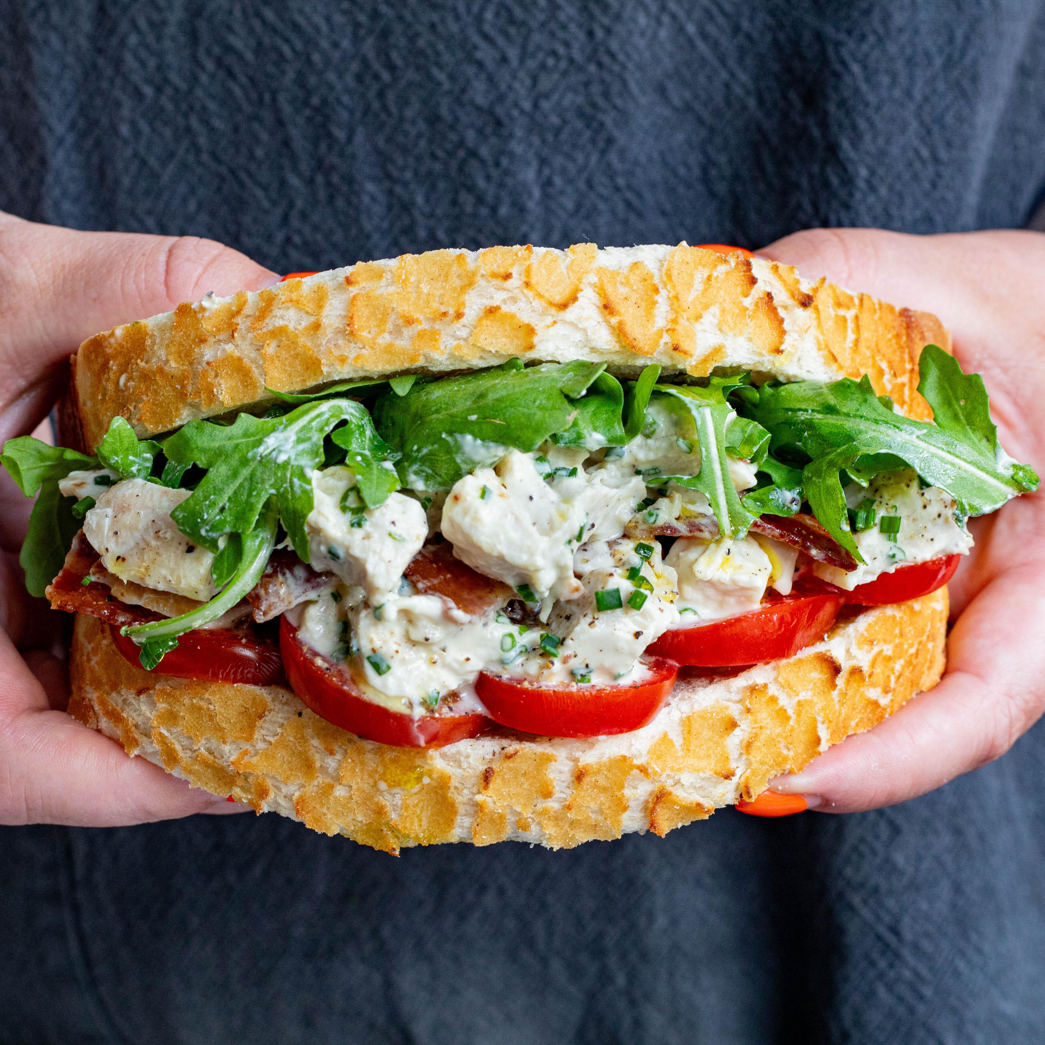 Mustardy Chicken Bacon Sandwich Filler