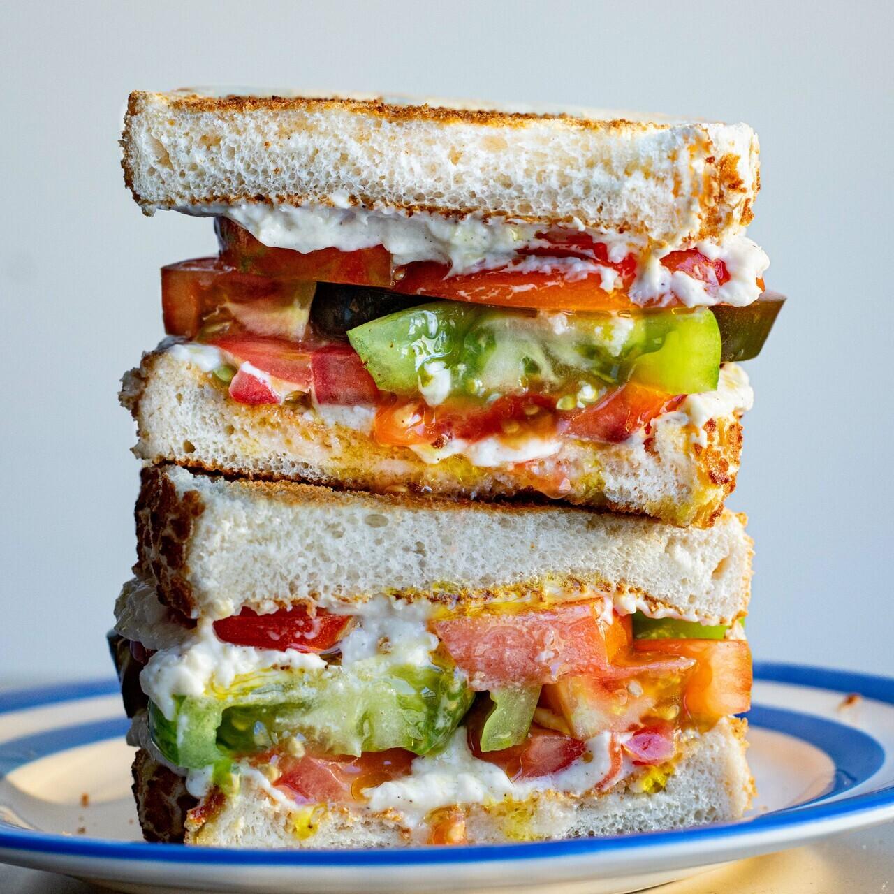 Not Your Average Tomato Mayo Sarnie