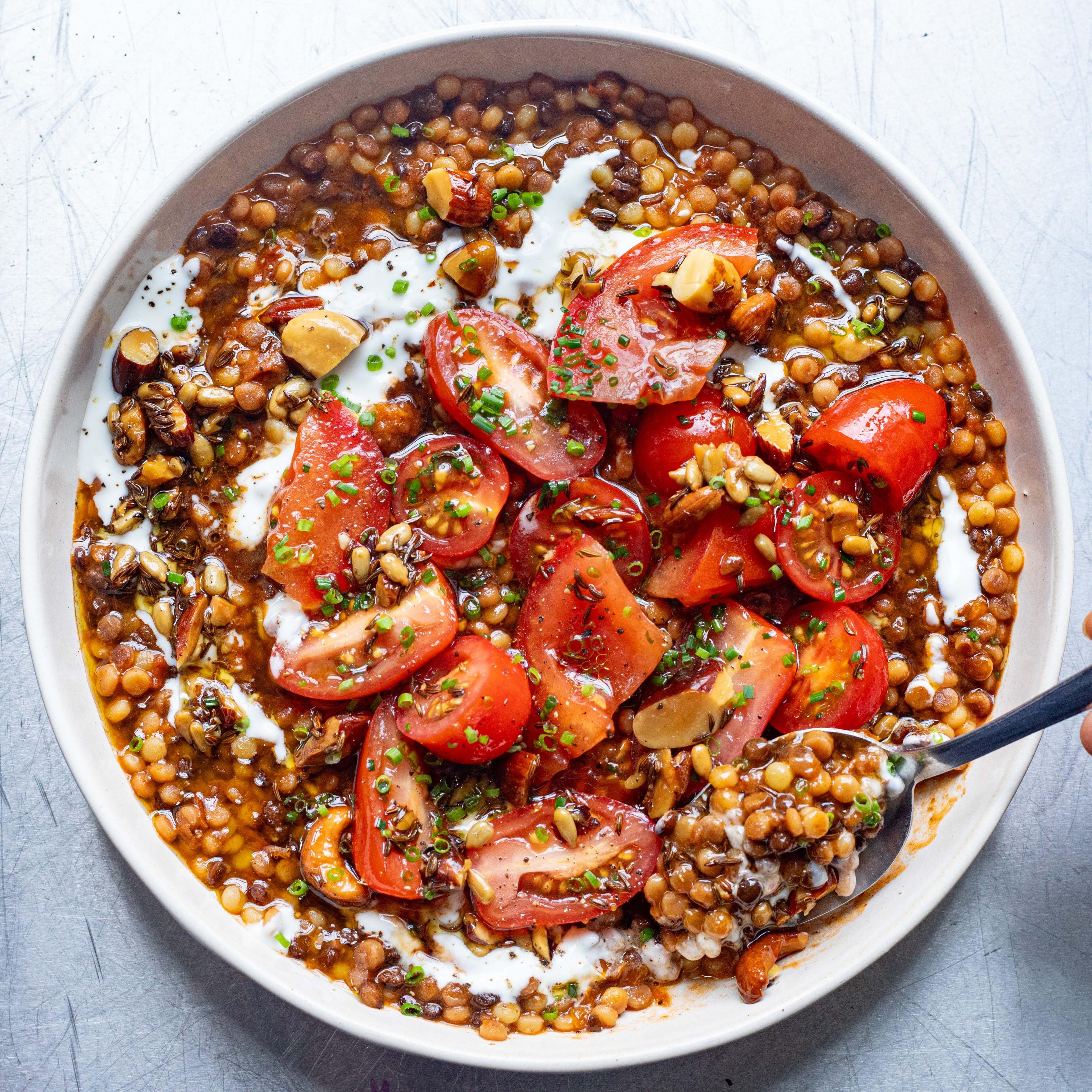 One Pot Tomatoey Couscous