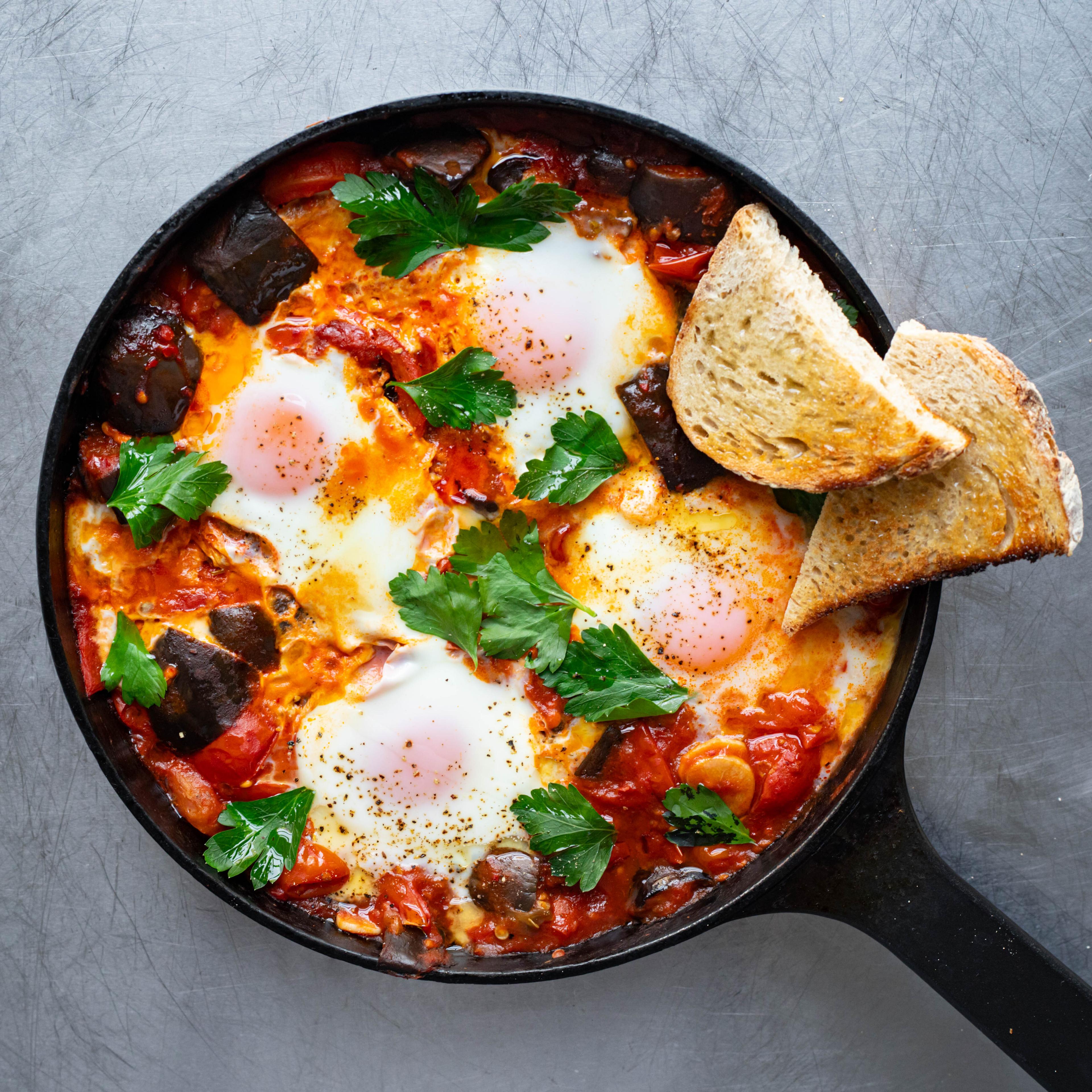 Aubergine Alla Norma Shakshuka