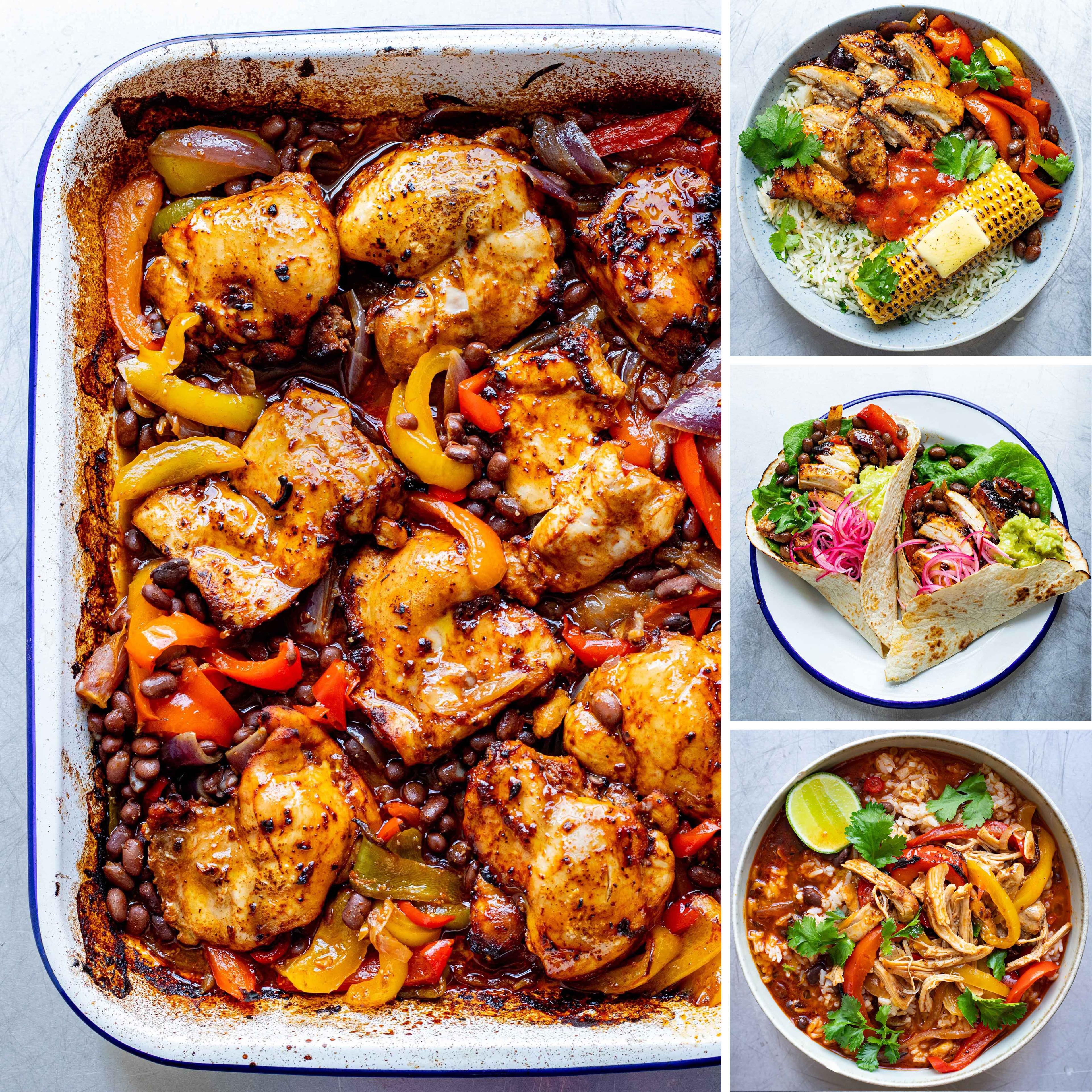 Ancho Chilli Chicken Traybake