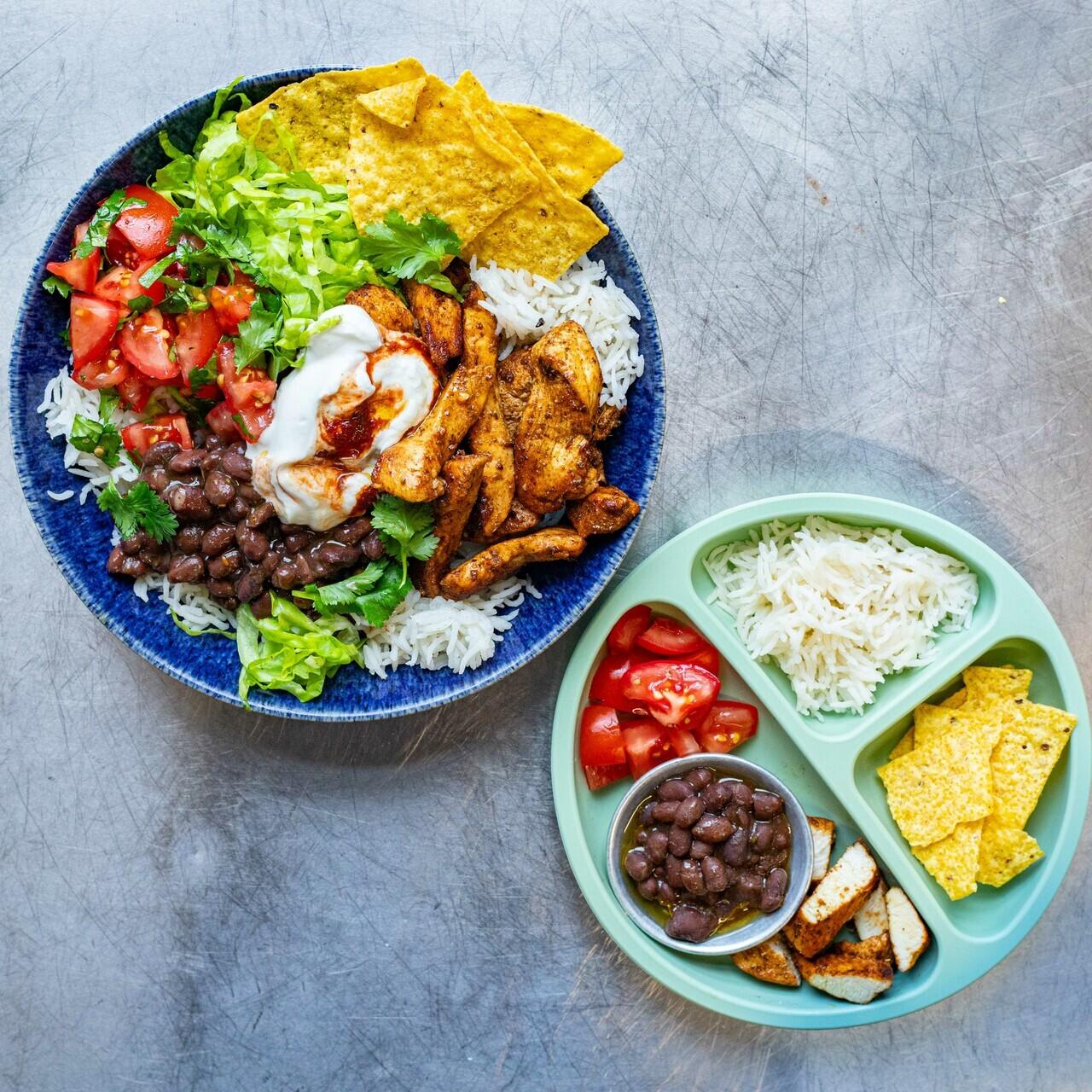 Chicken Taco Bowls
