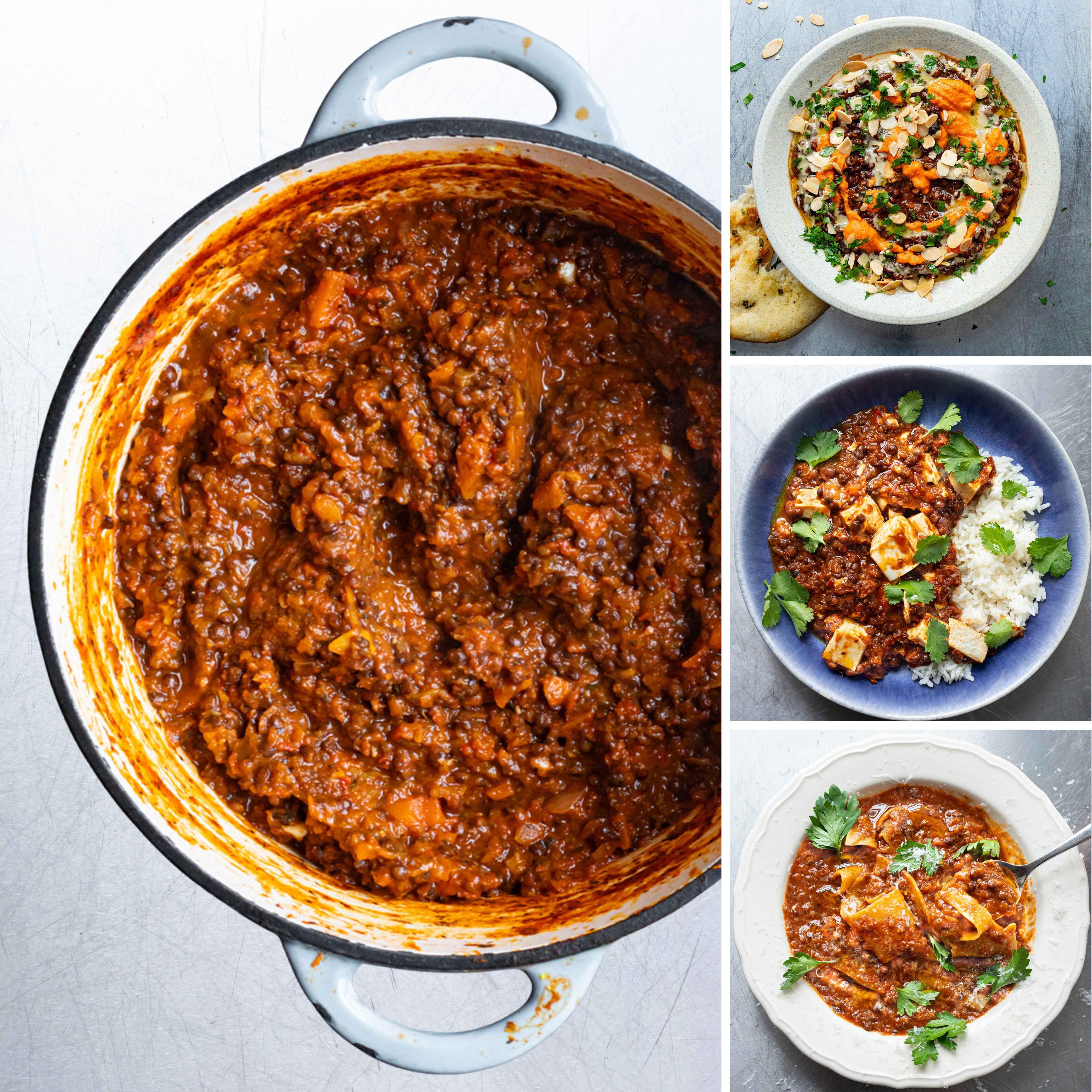 Mushroom Lentil Ragu