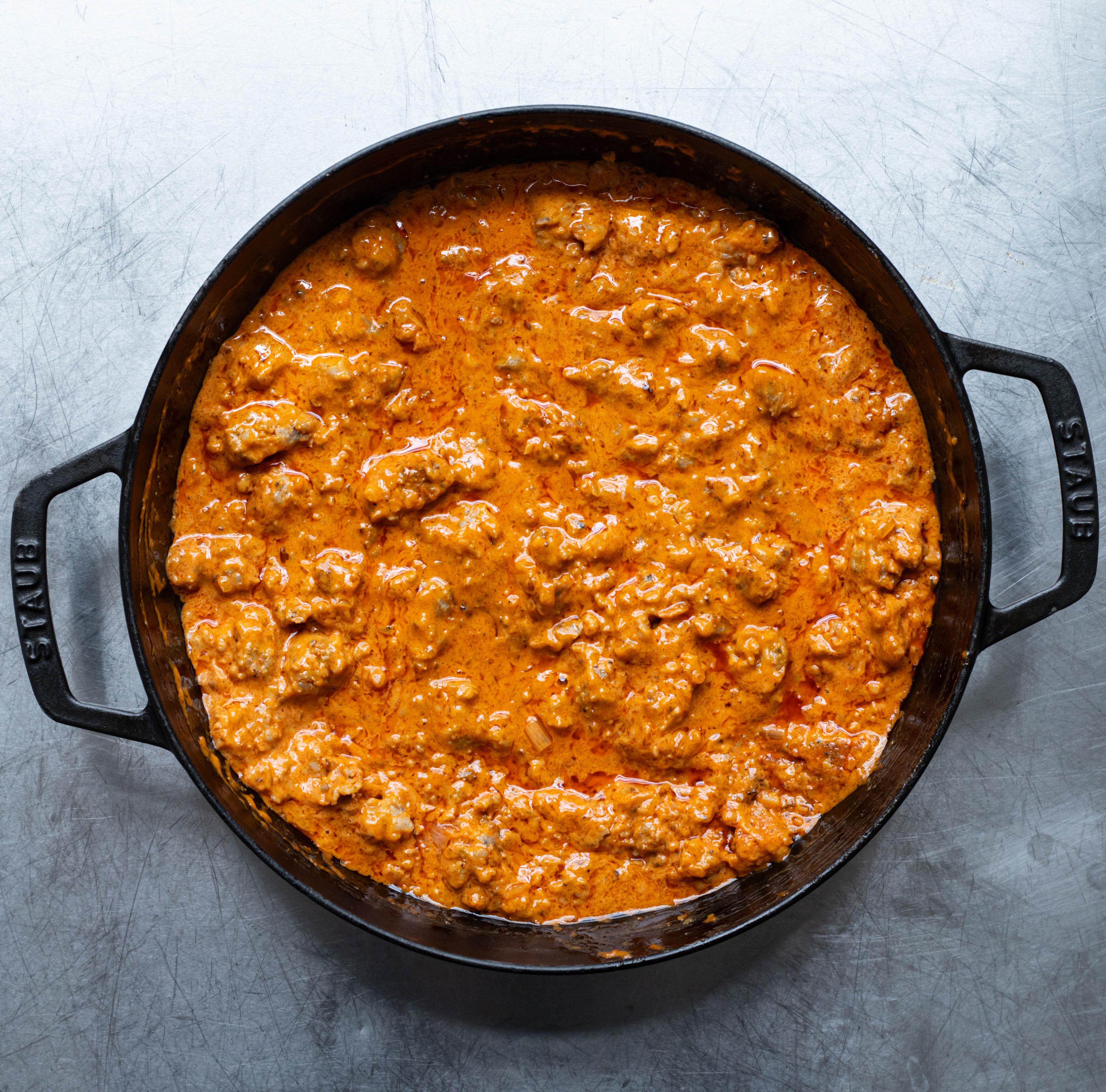 Sausage Gochujang Ragú Recipe