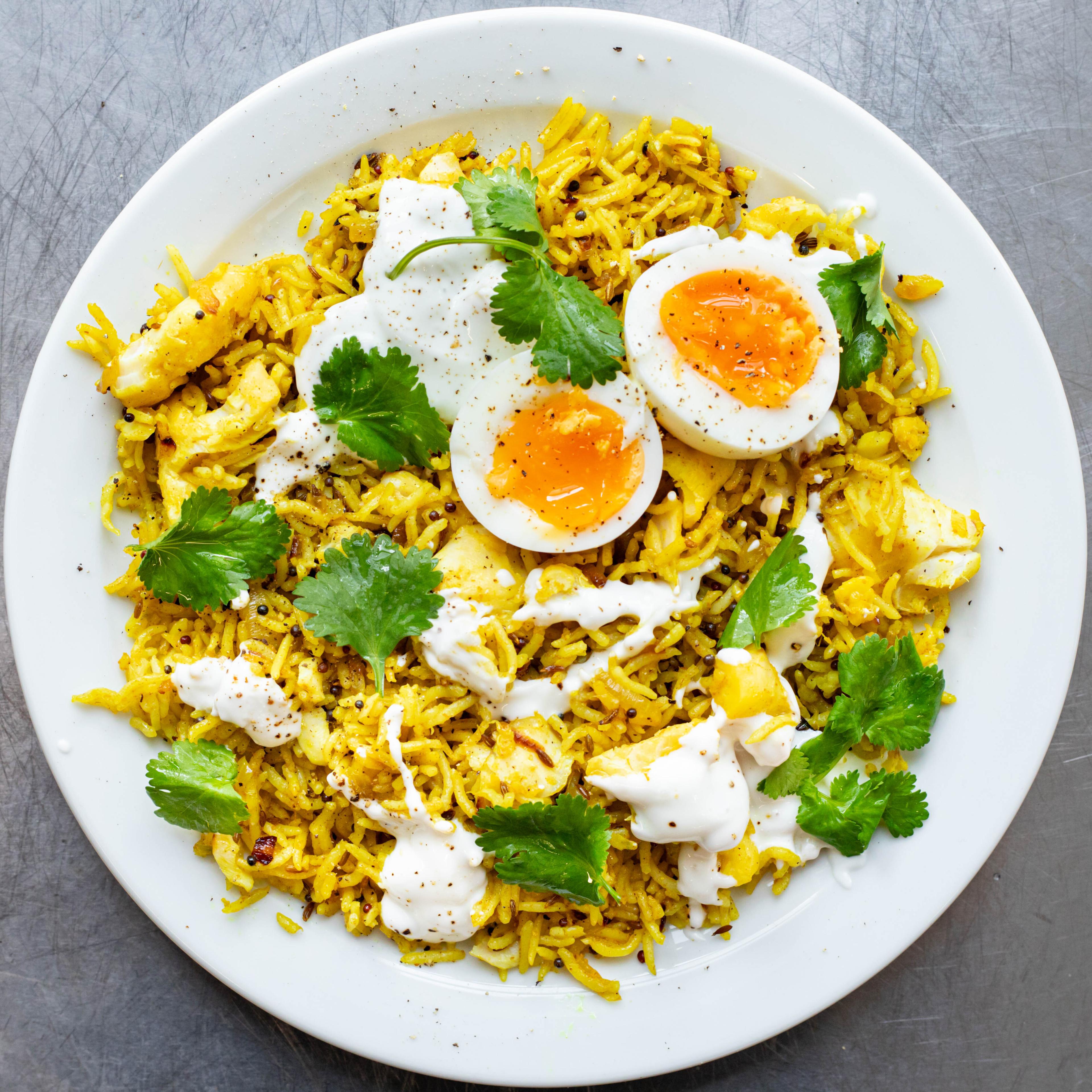 Spiced Coconut Kedgeree