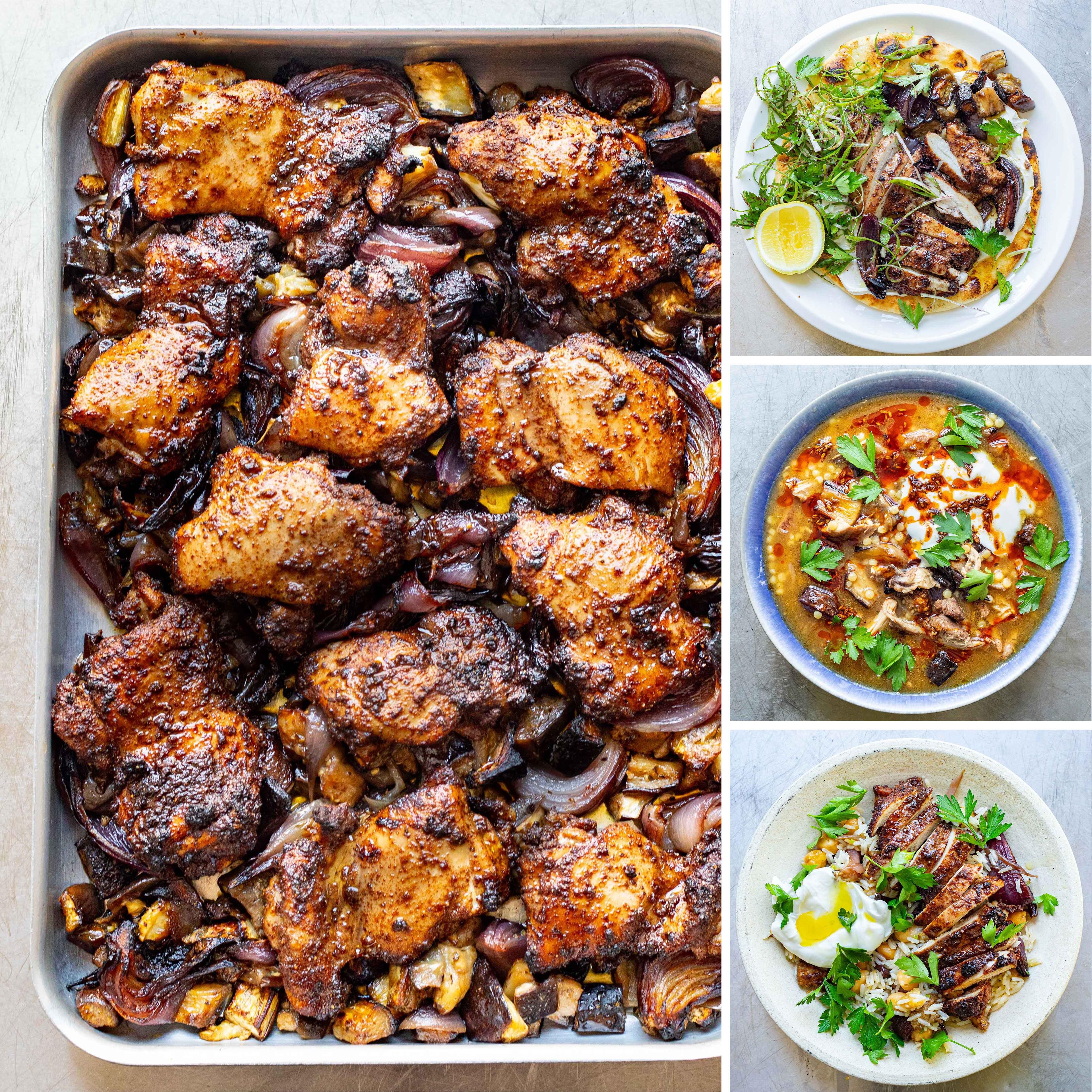 Sumac Chicken Roasted Veg Traybake