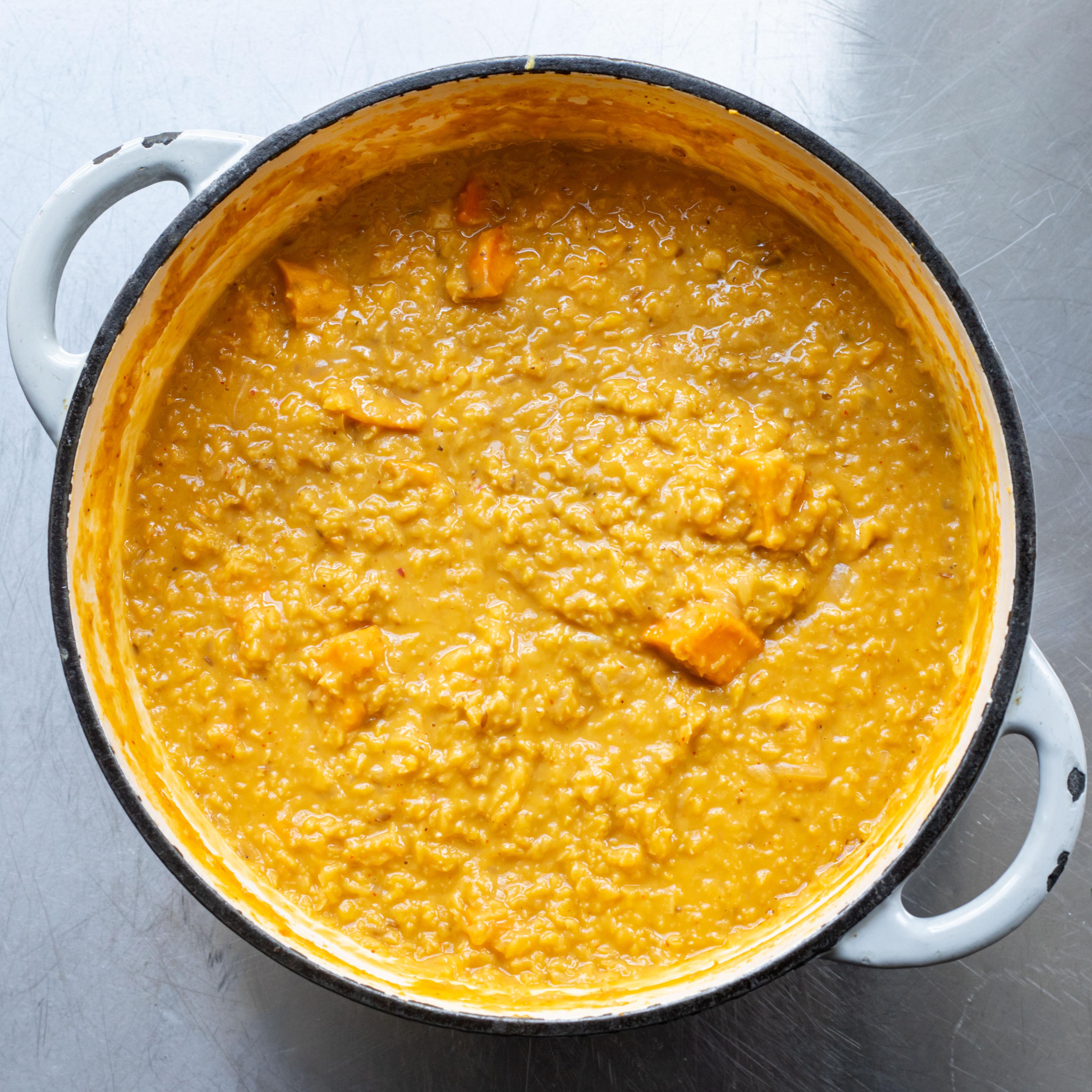 Thai Red Curry Lentils Recipe
