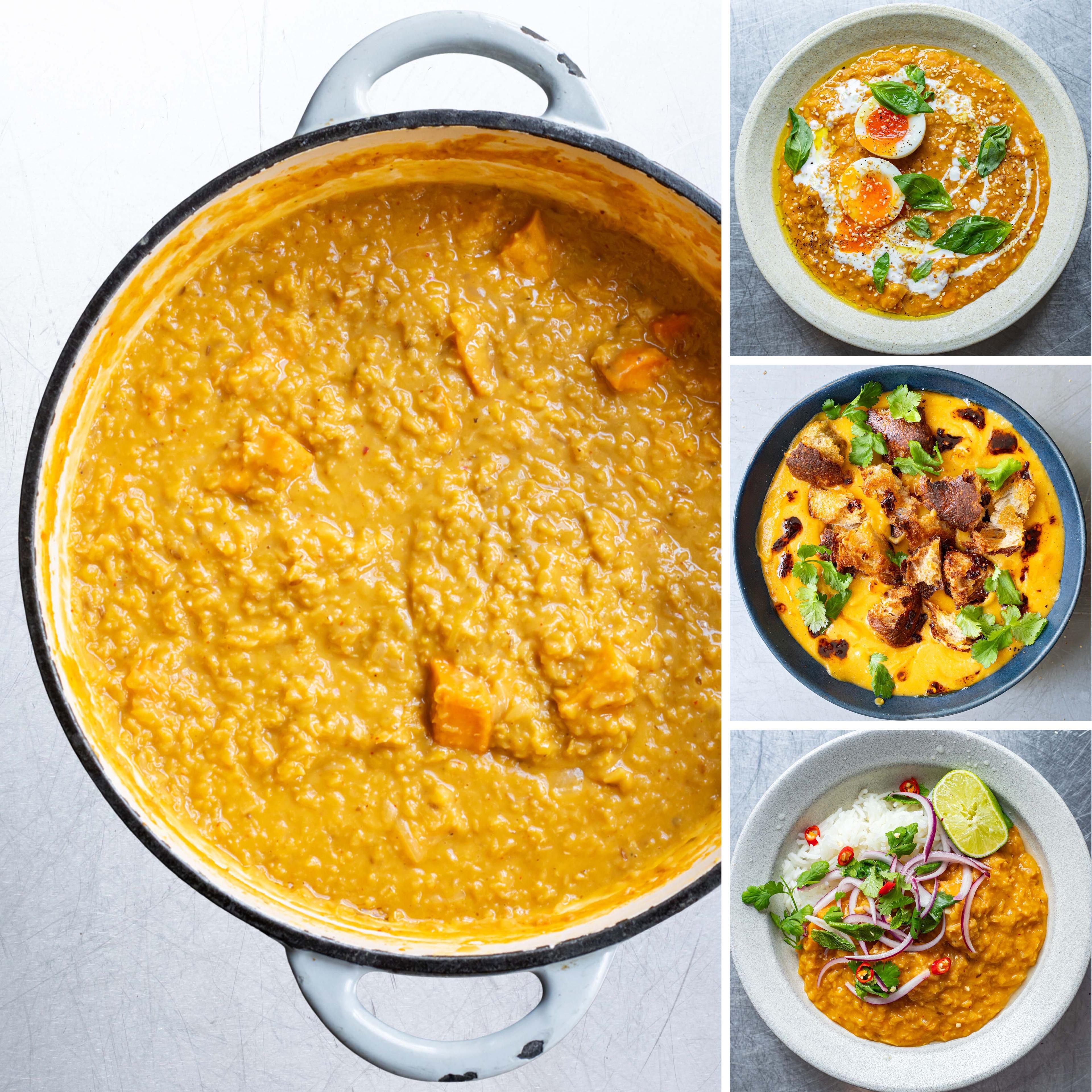 Thai Red Curry Lentils